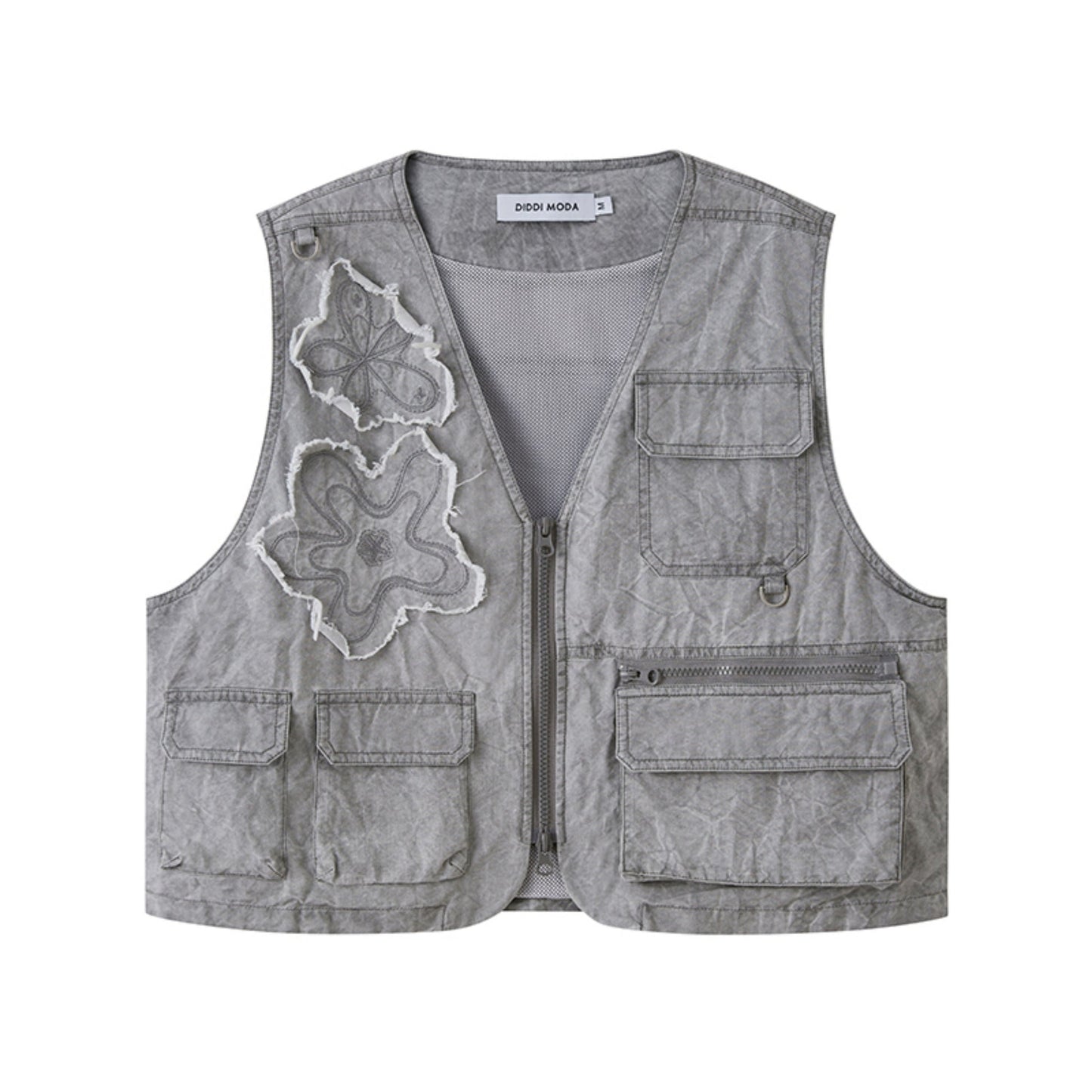 Vintage Floral Work Vest