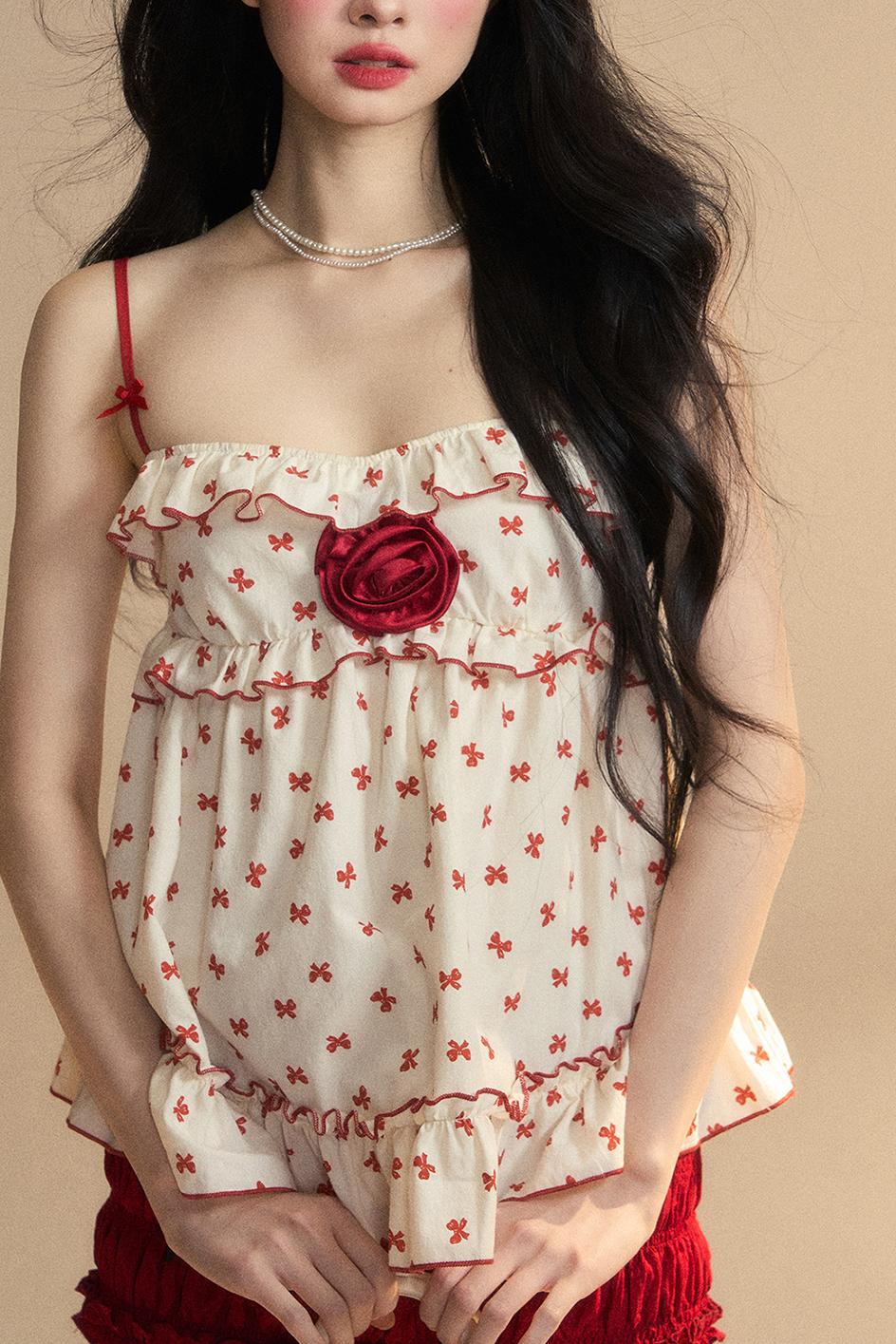 Blossom One-Shoulder Blouse