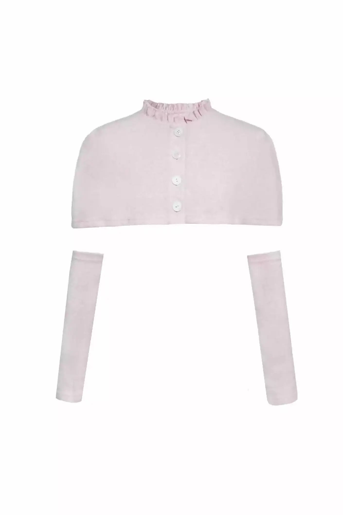 Elegantes Umhang-Rock-Kleid-Set