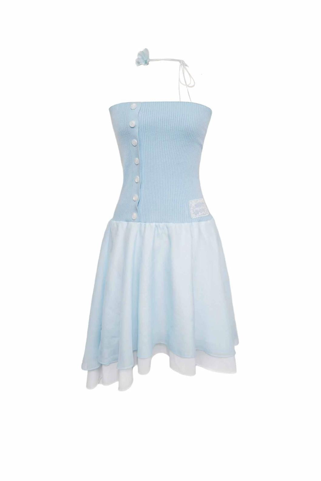 Moon Fall Bandeau Kleid