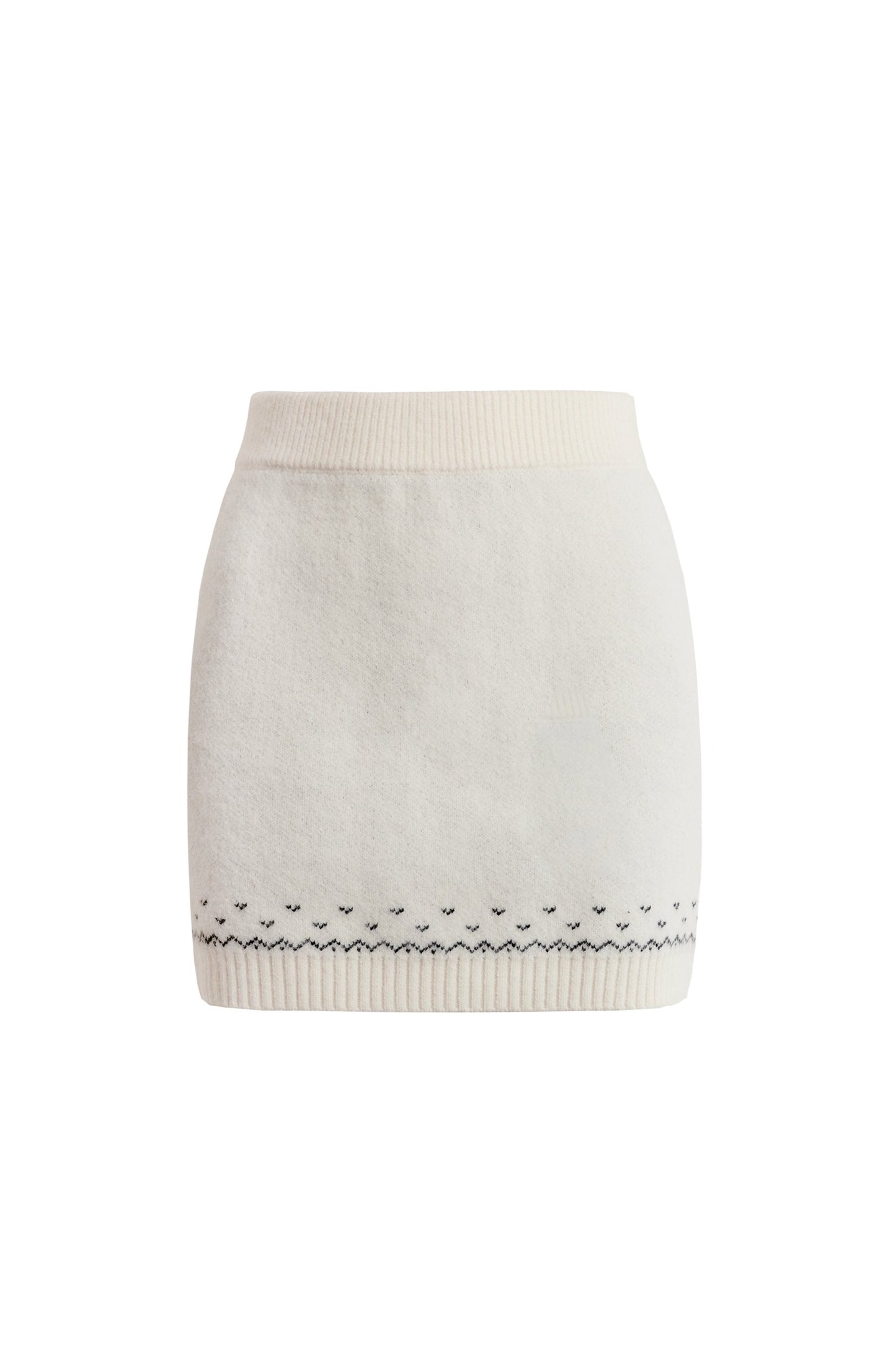 페어 아일 니트 스웨터 세트업