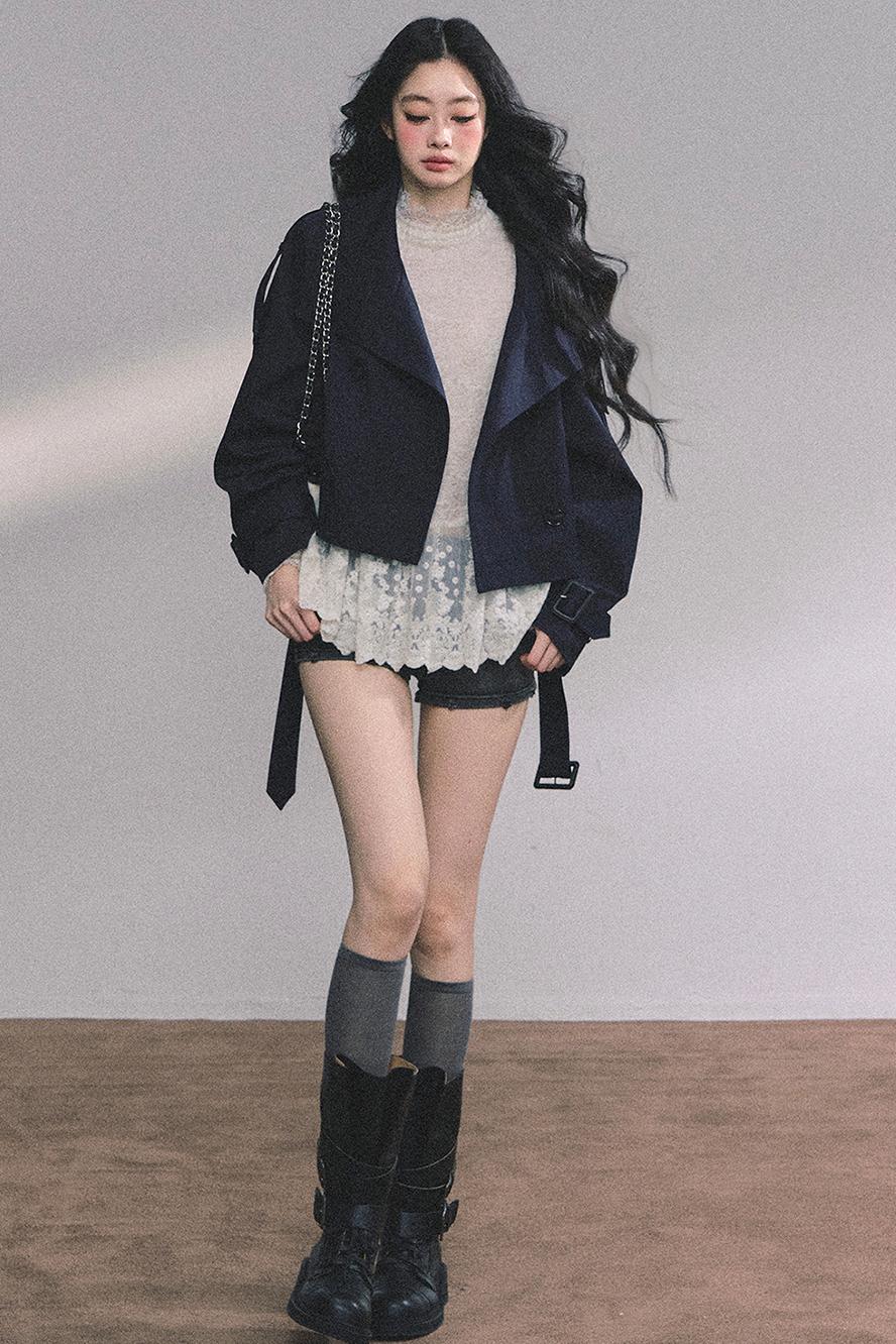 Lucerne Slimming Trench Coat