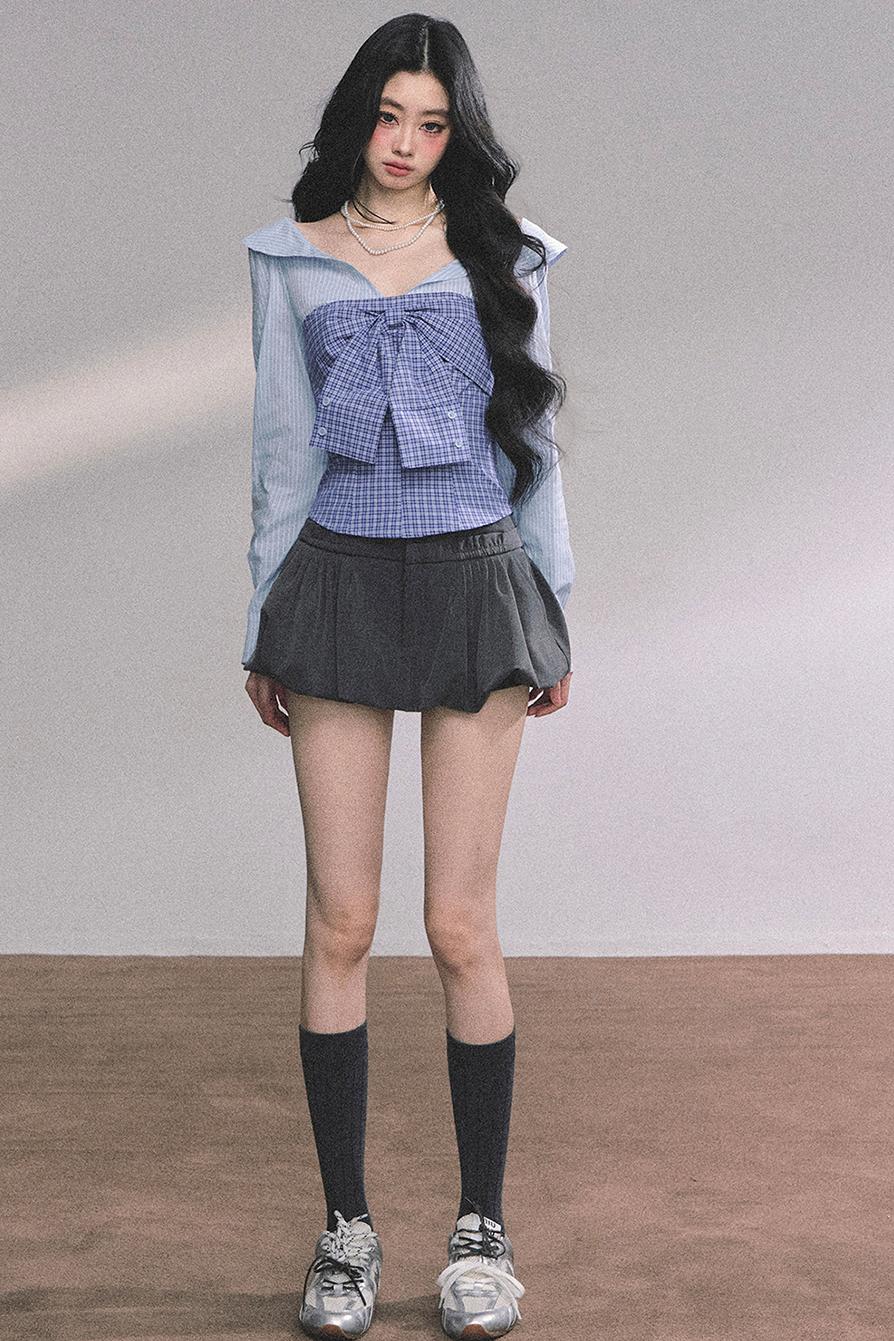 Slimming Striped Polo Shirt