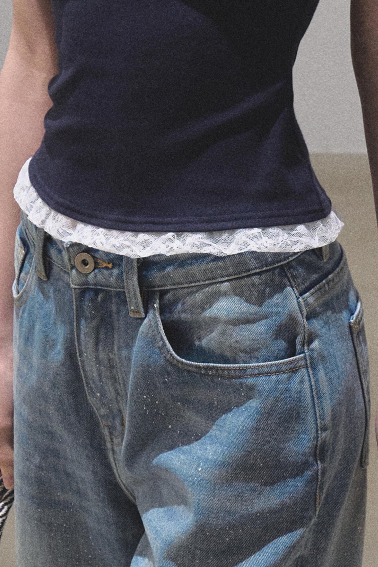 Antibacterial Lace Tee