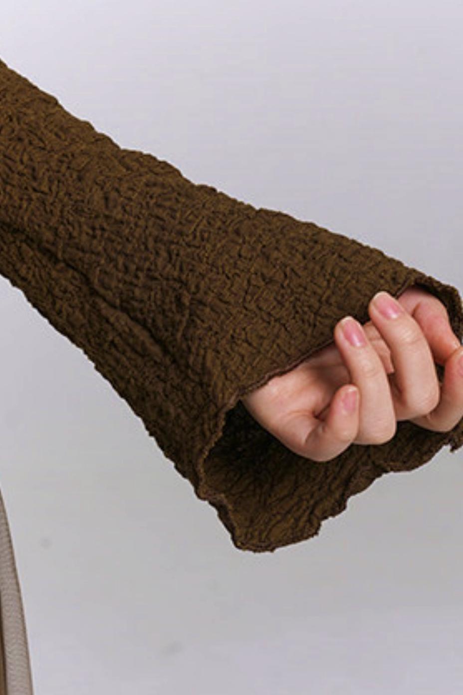 Brown Ghost Girl Top