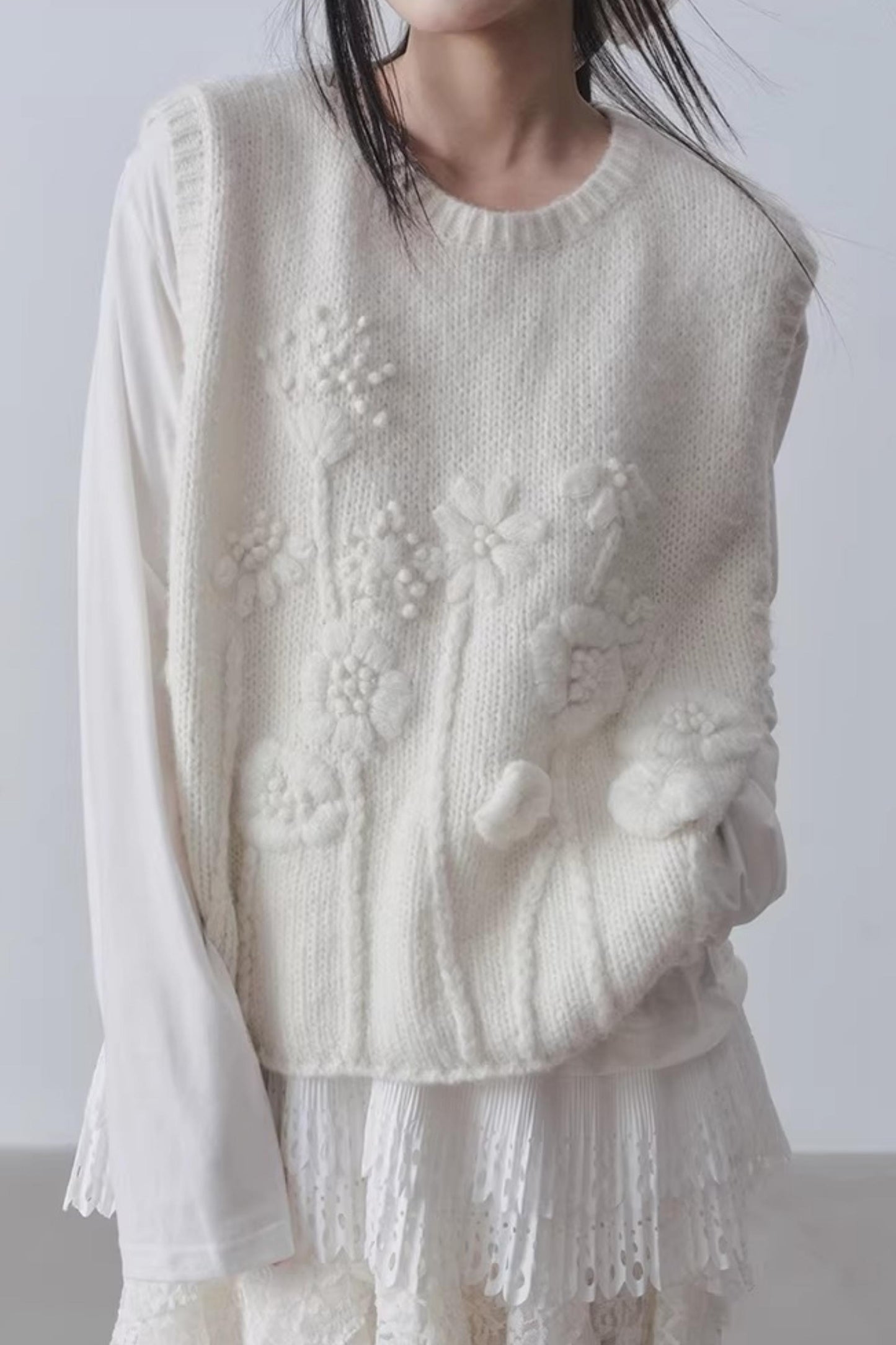 Cloud Diary Wool Vest