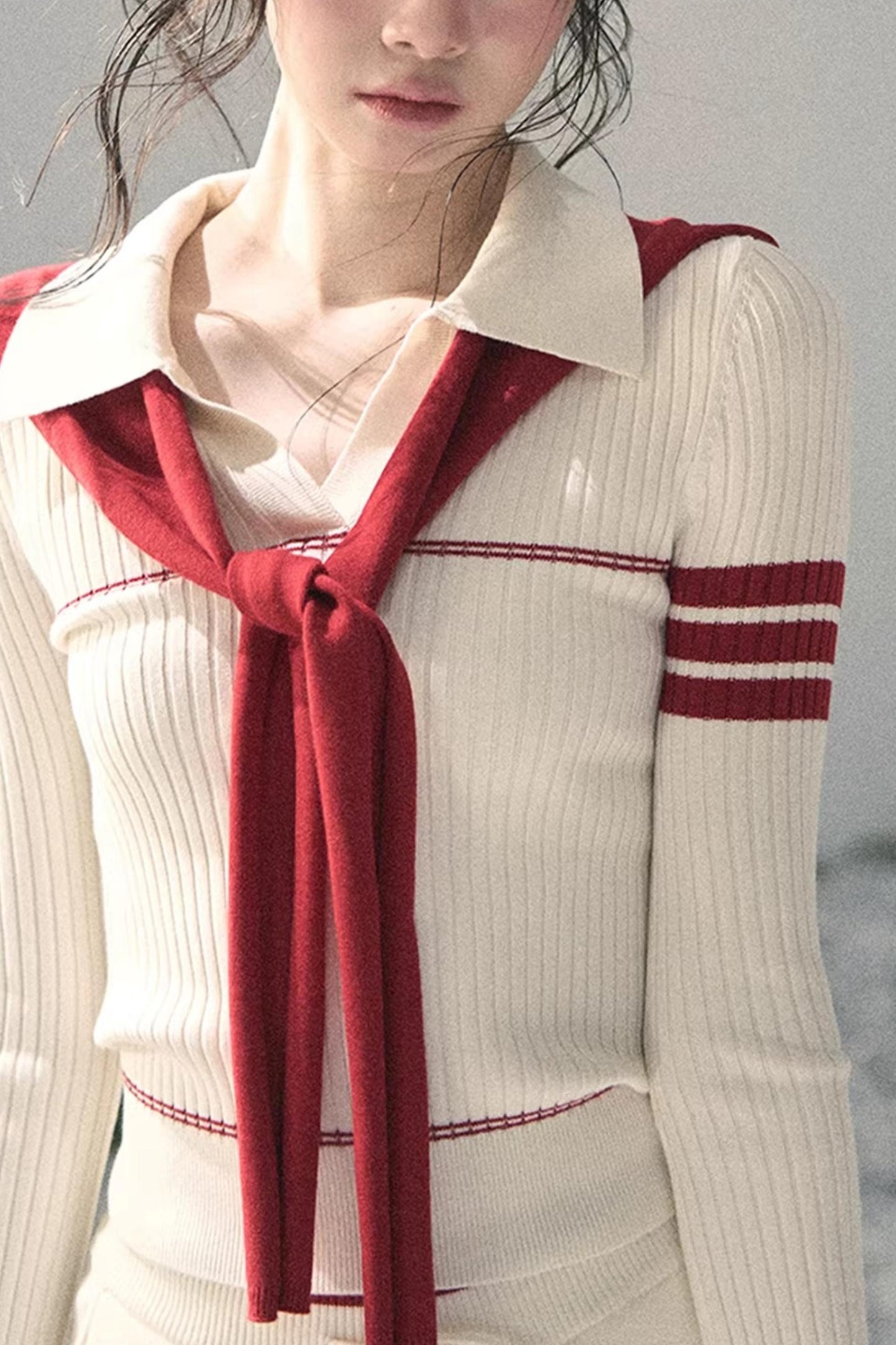 Delhi College Knit Top Set