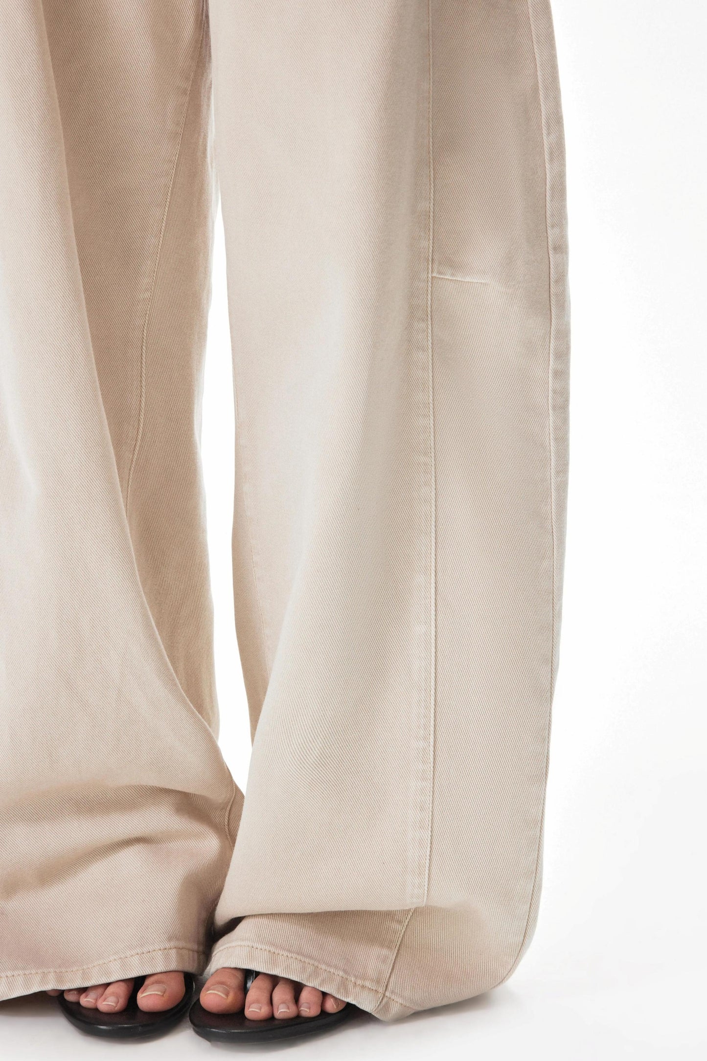 Retro Washed Apricot Cargo Pants