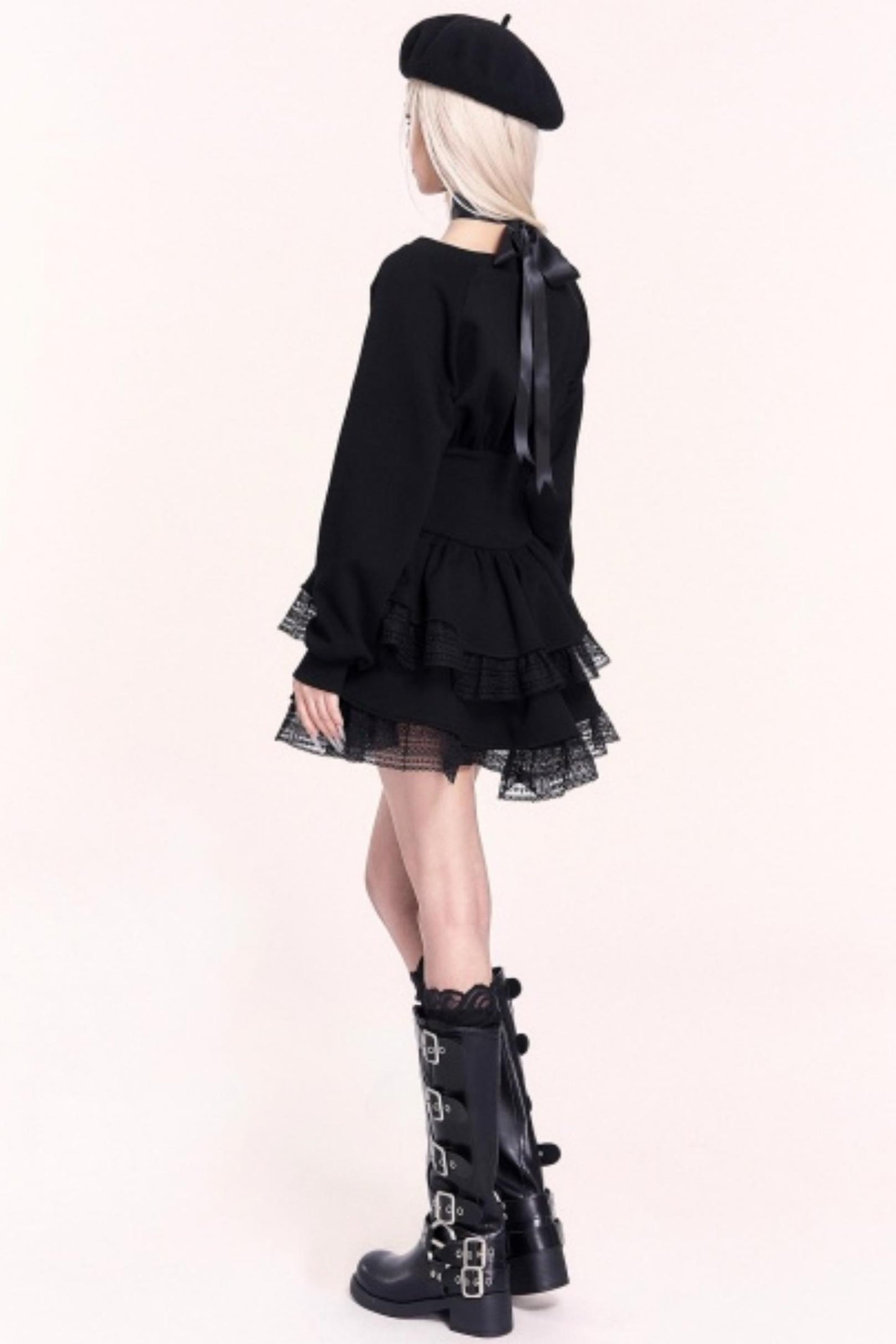 Hot Japanese Sweetheart Lace Skirt