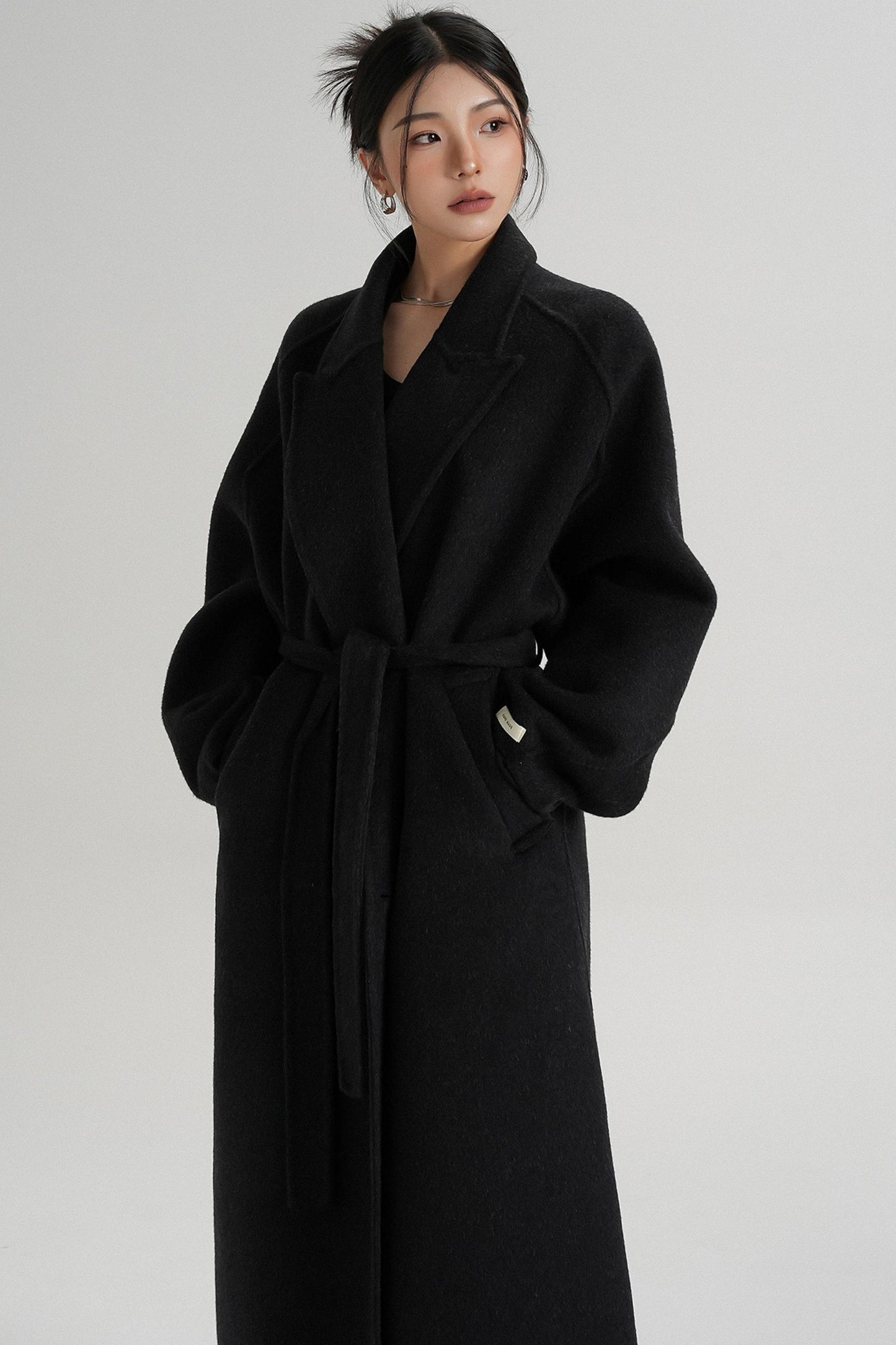 Minimalist Wool Long Jacket
