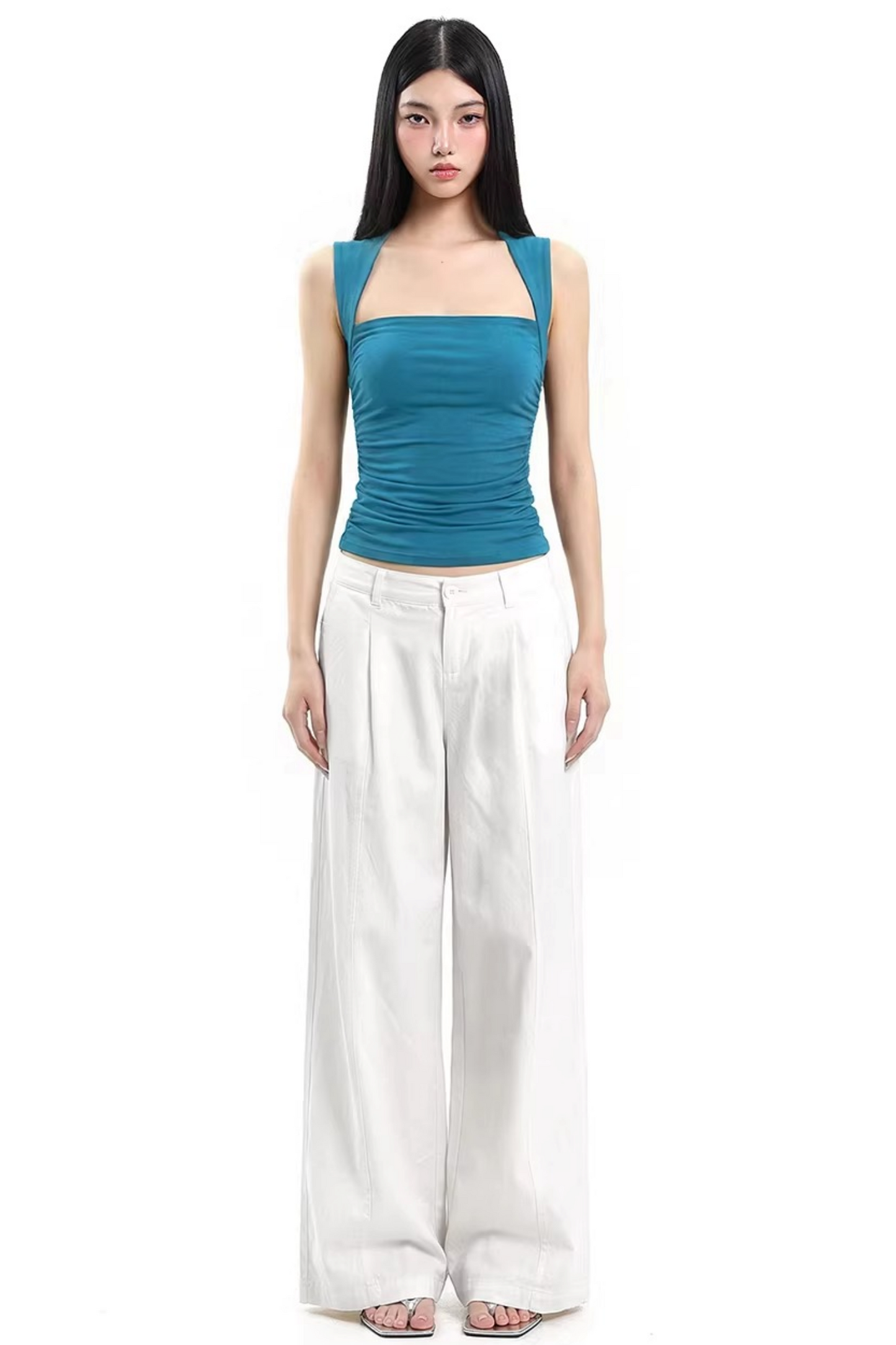 Black Strapless Tube Top