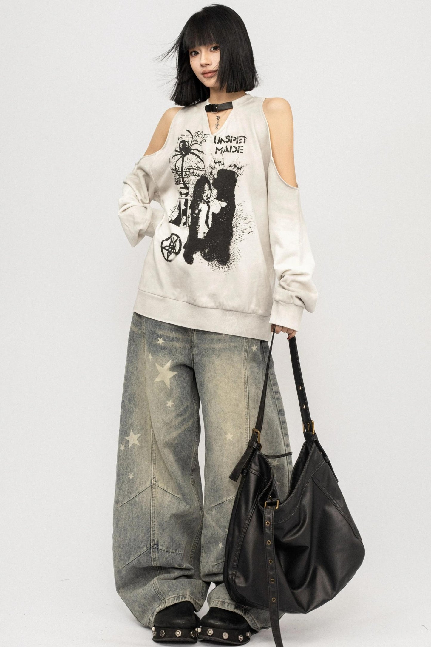 Autumn Spice Girl Shoulder Top