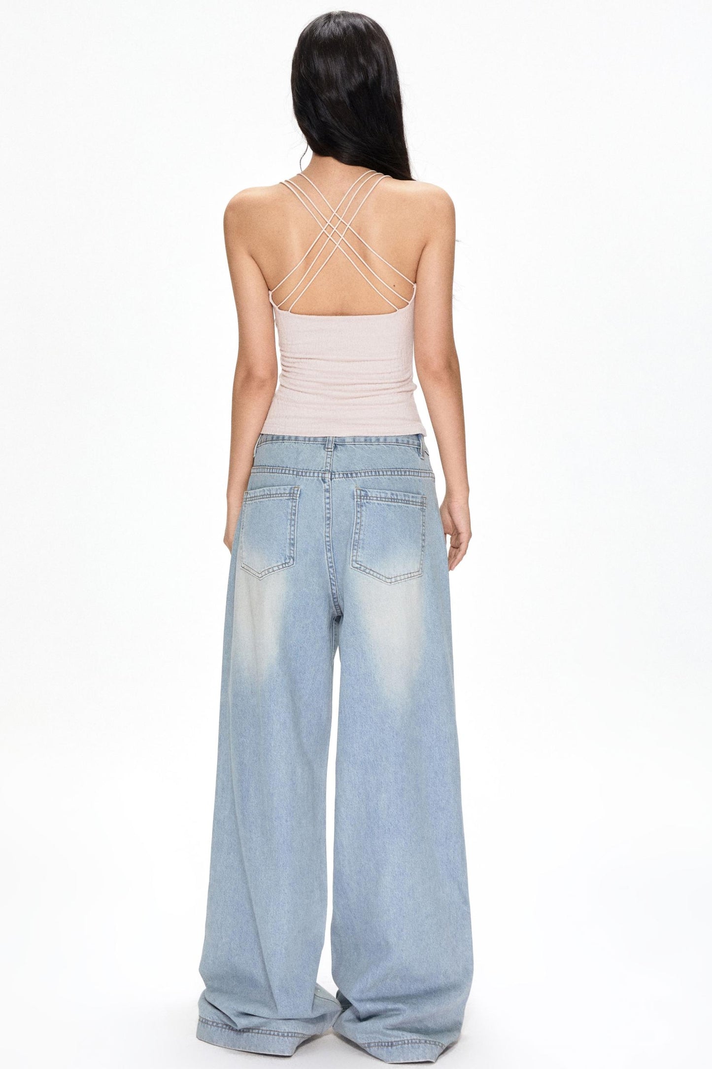 Pink Beaded Camisole