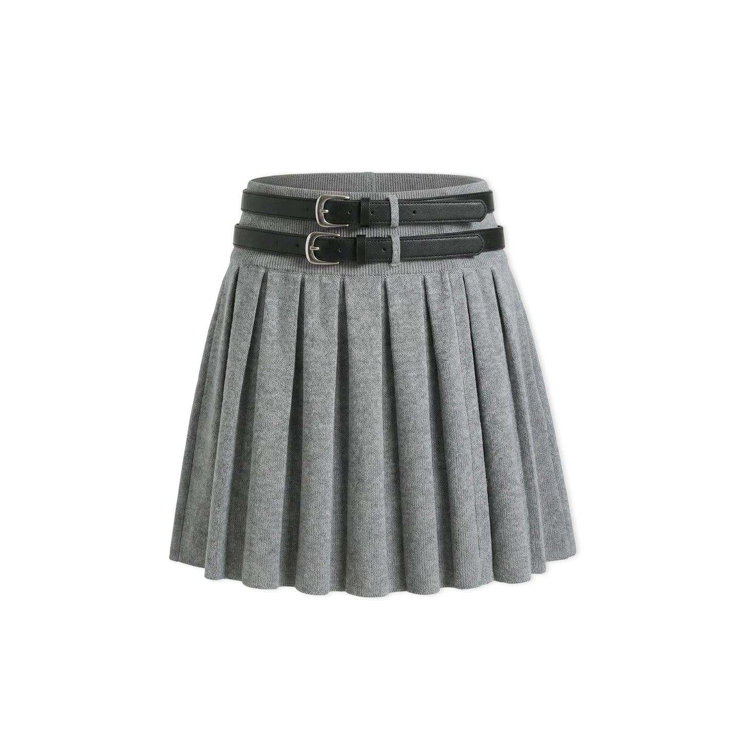 Knitted Preppy Three-Piece Set