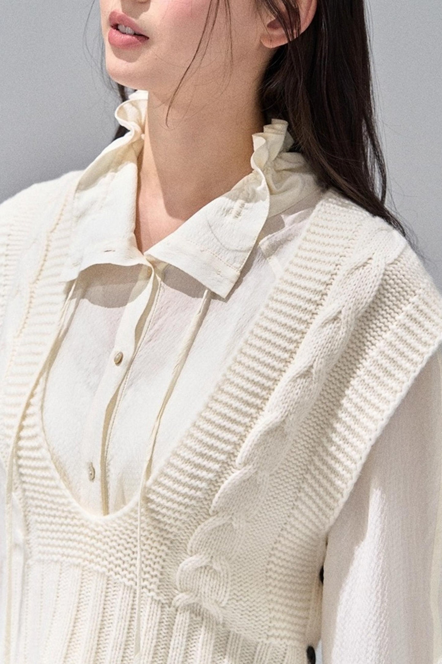 Gilet in maglia