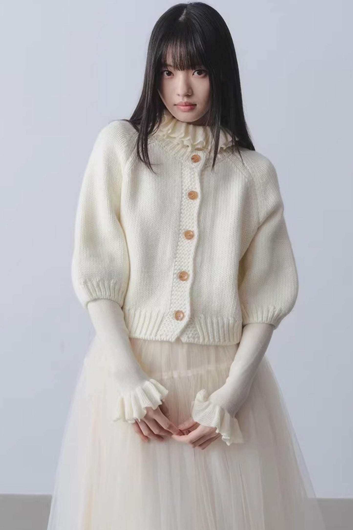 Yogurt Mousse Wool Sweater