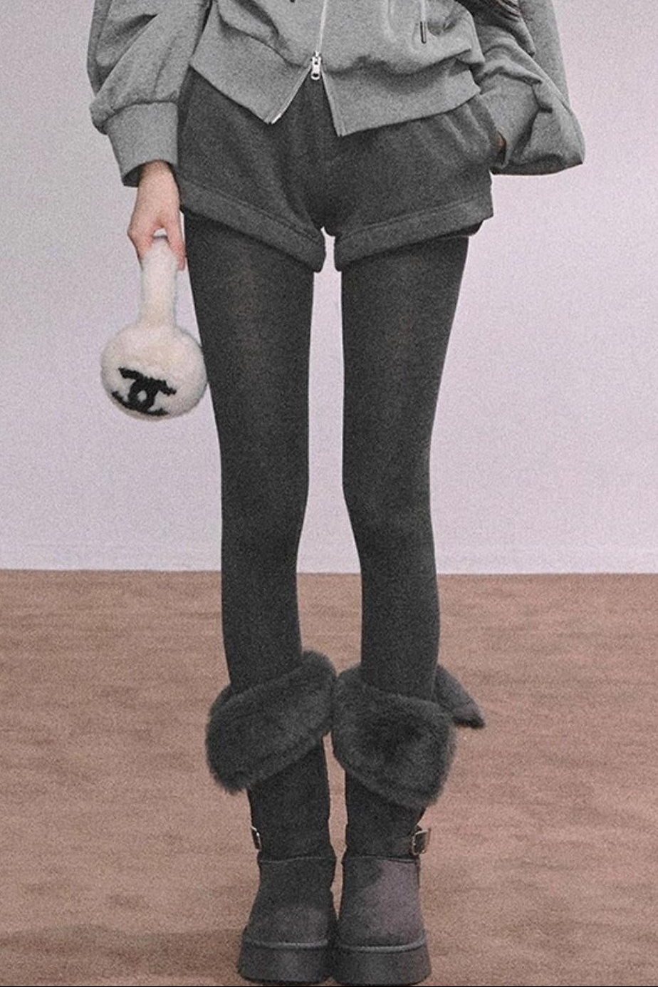 Nordic Winter Top Shorts Two-Piece Set-Up