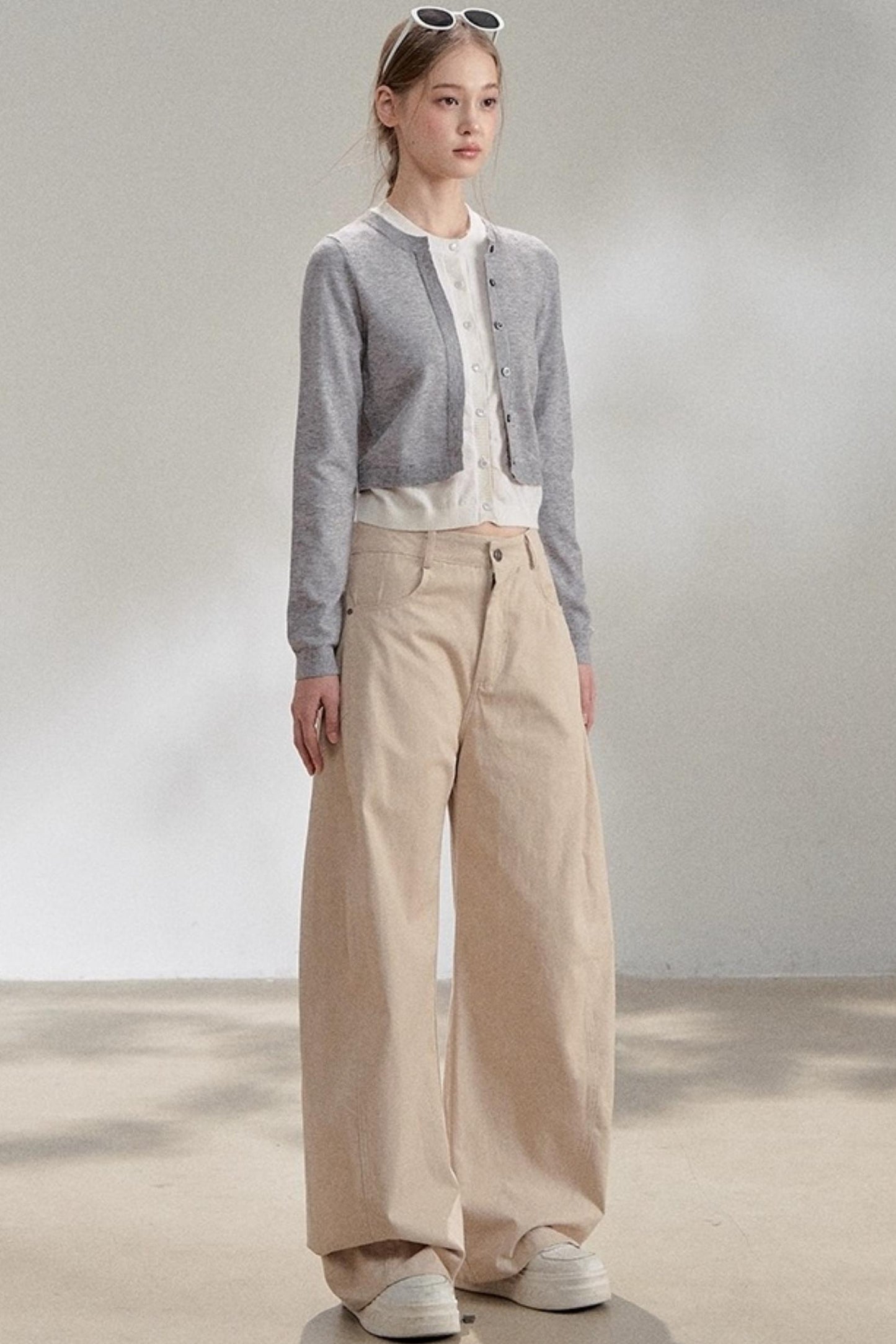 Yellow Knitted Cardigan