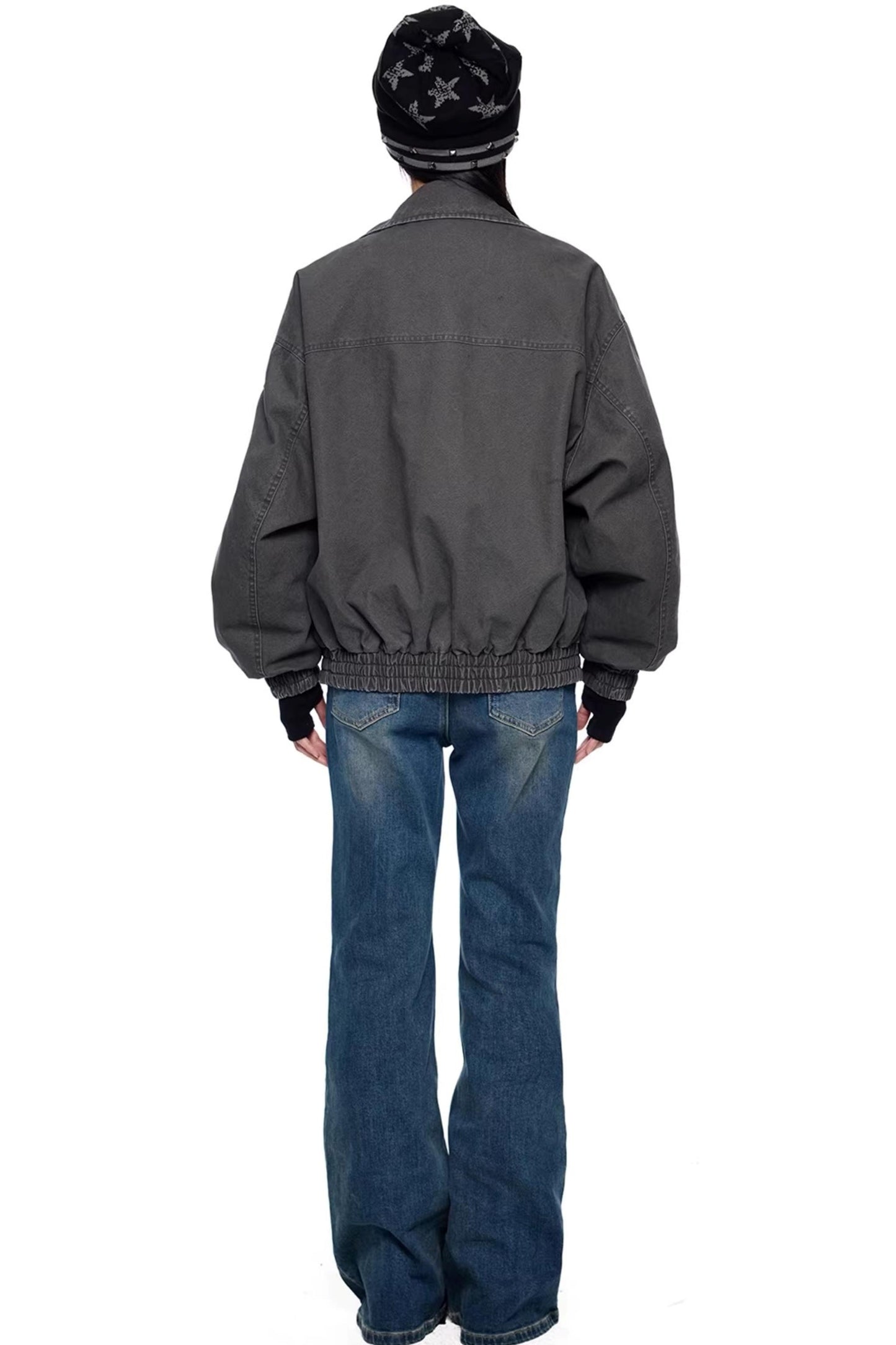 Retro Washed Denim Jacket