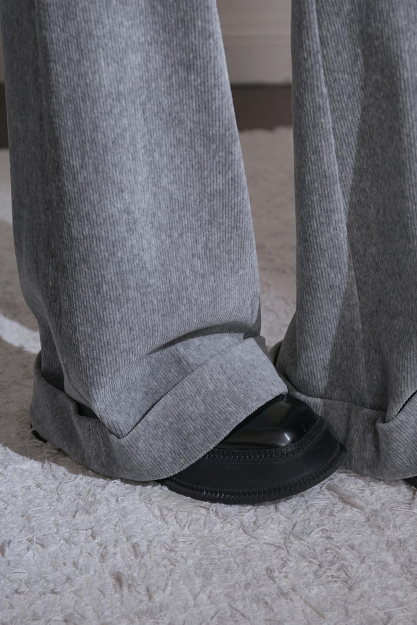 Snow Melt Corduroy Flared Pants