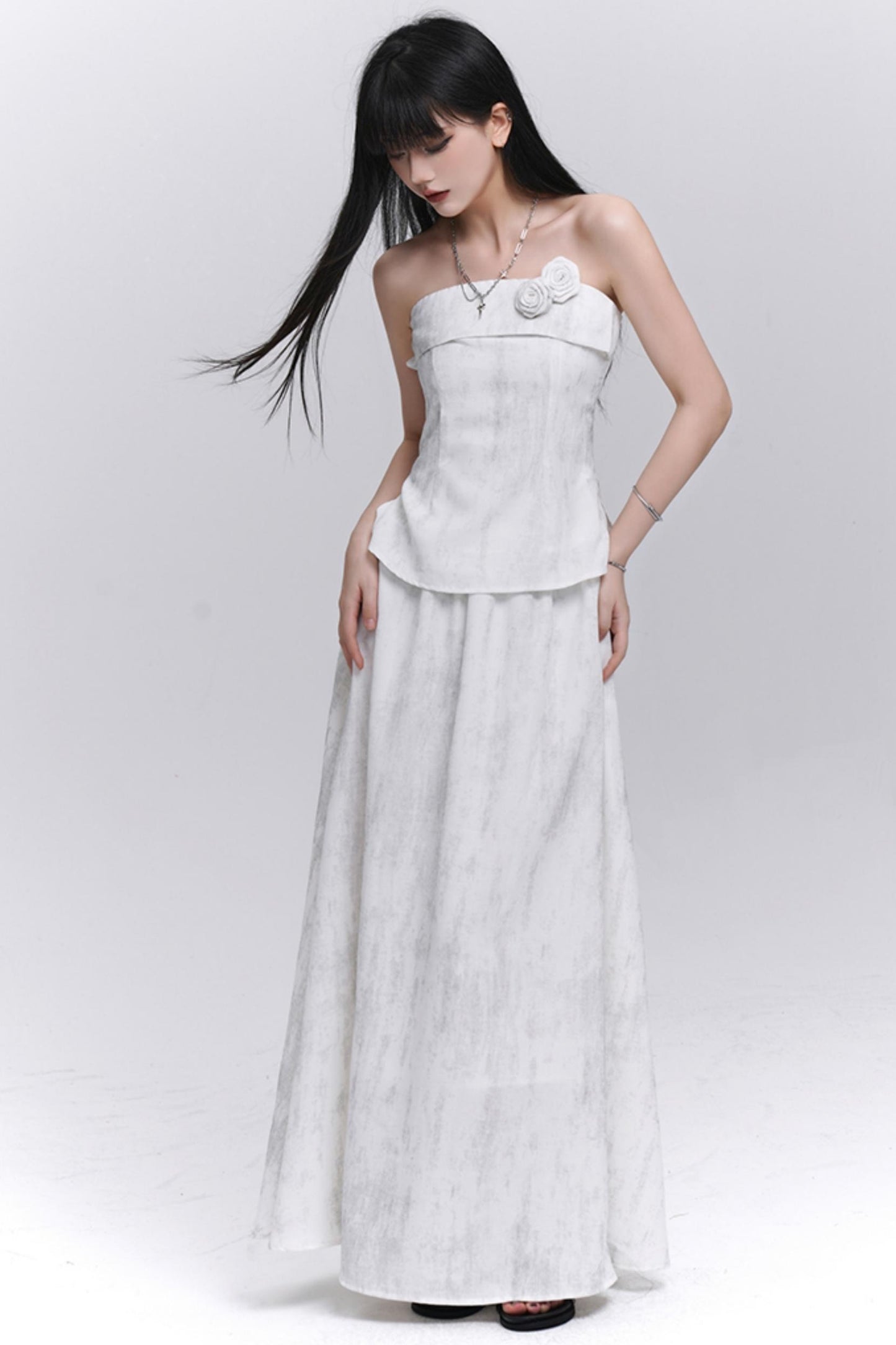 Artistic Summer Skirt Top Set-Up