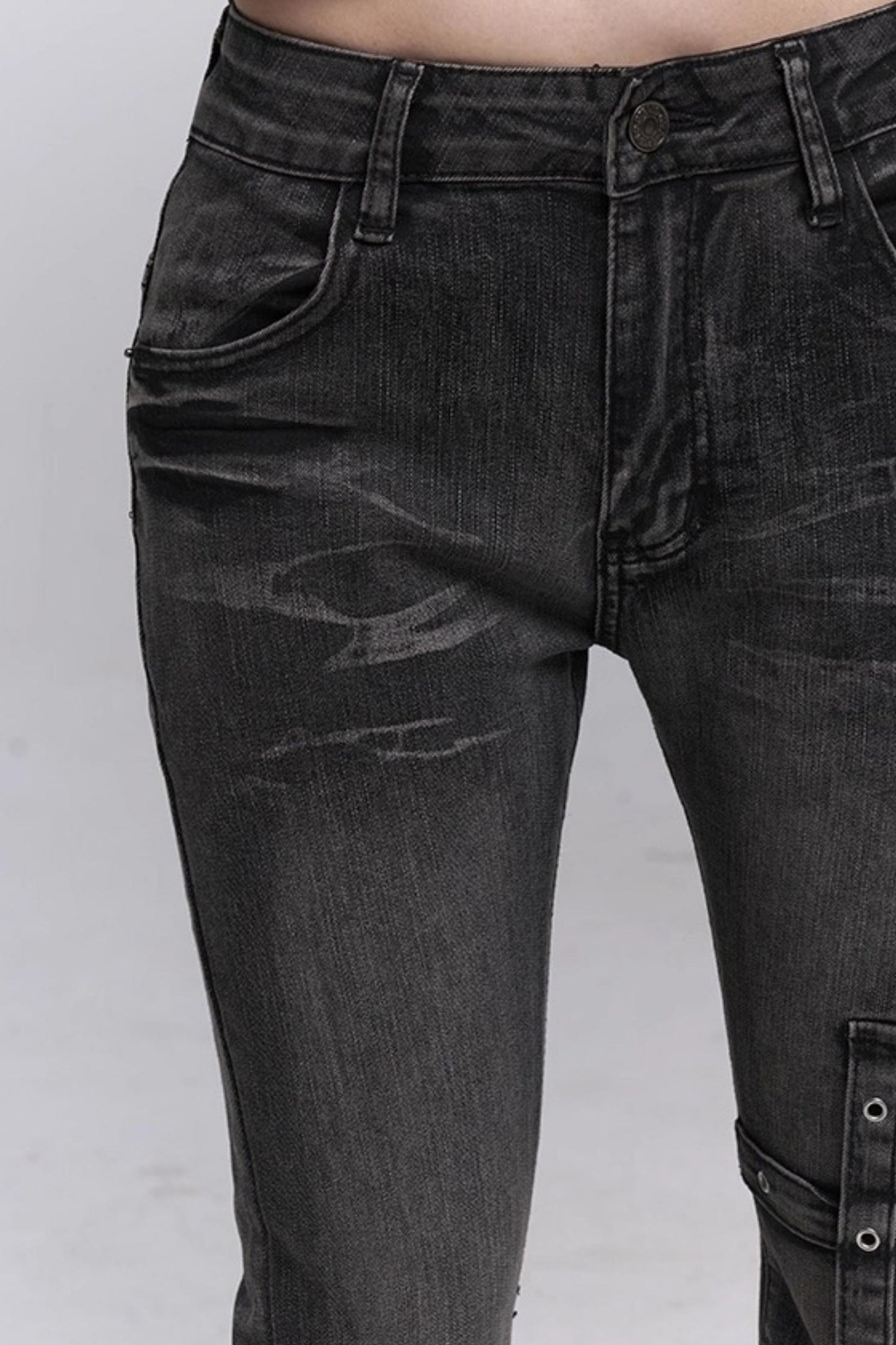 Cool Girl Black Bootcut Jeans