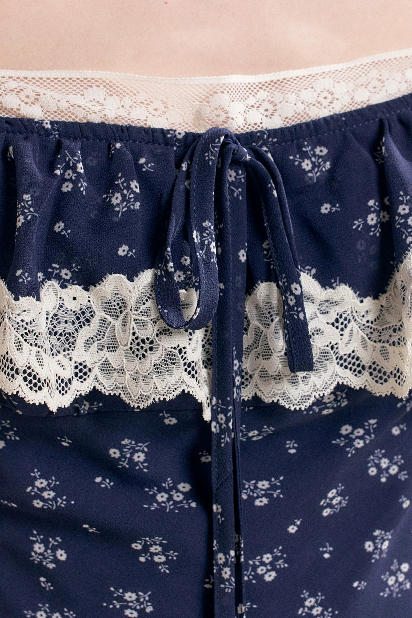 French Lace Floral Dress