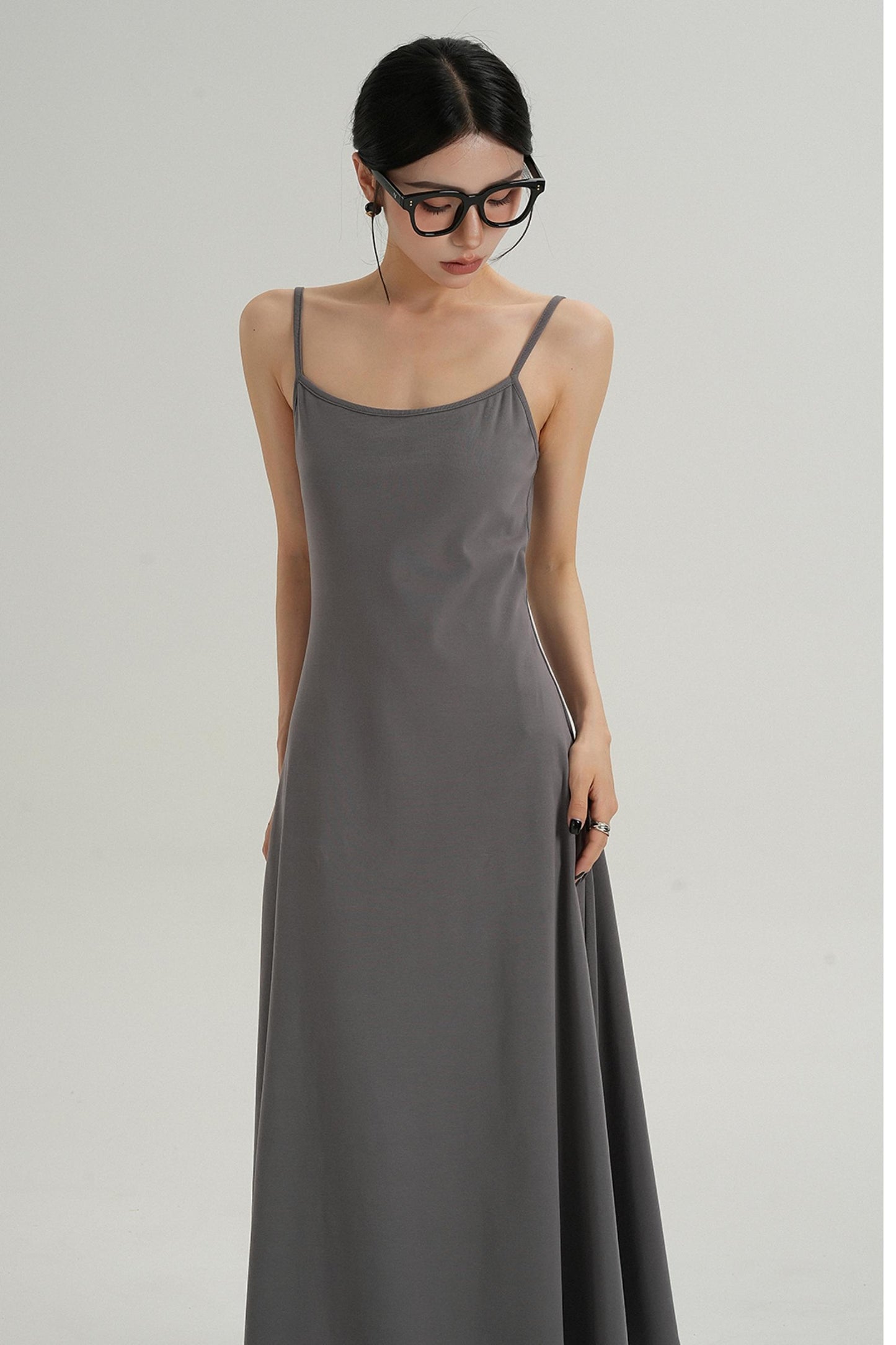 Minimalist Suspender Sleeveless Dress