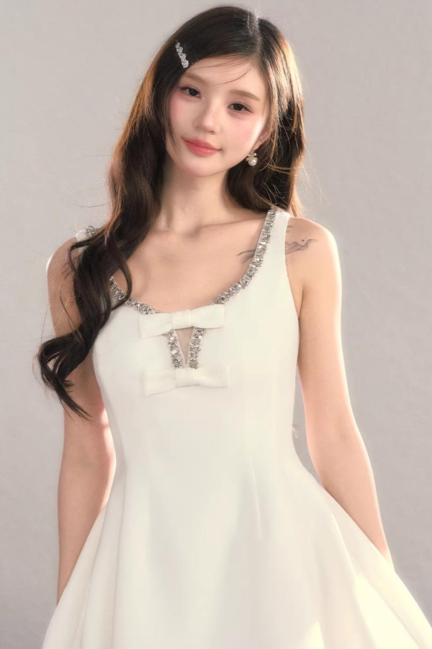 Diamond Bowknot Dress