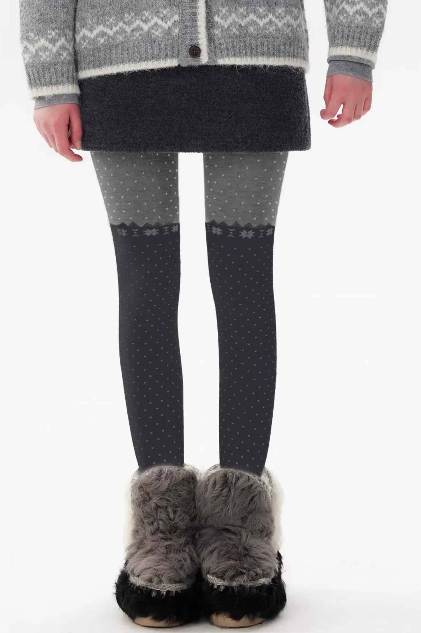 Ballet Girl Polka Dot Tights Leggings