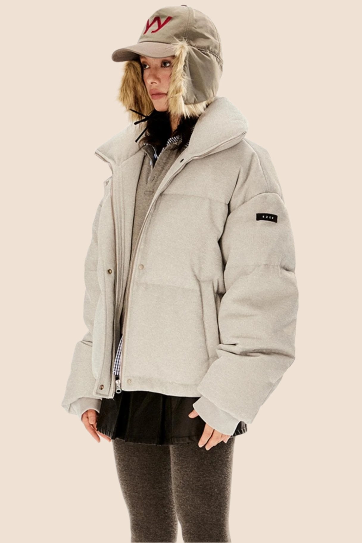 Retro Winter Dicke Daunenjacke