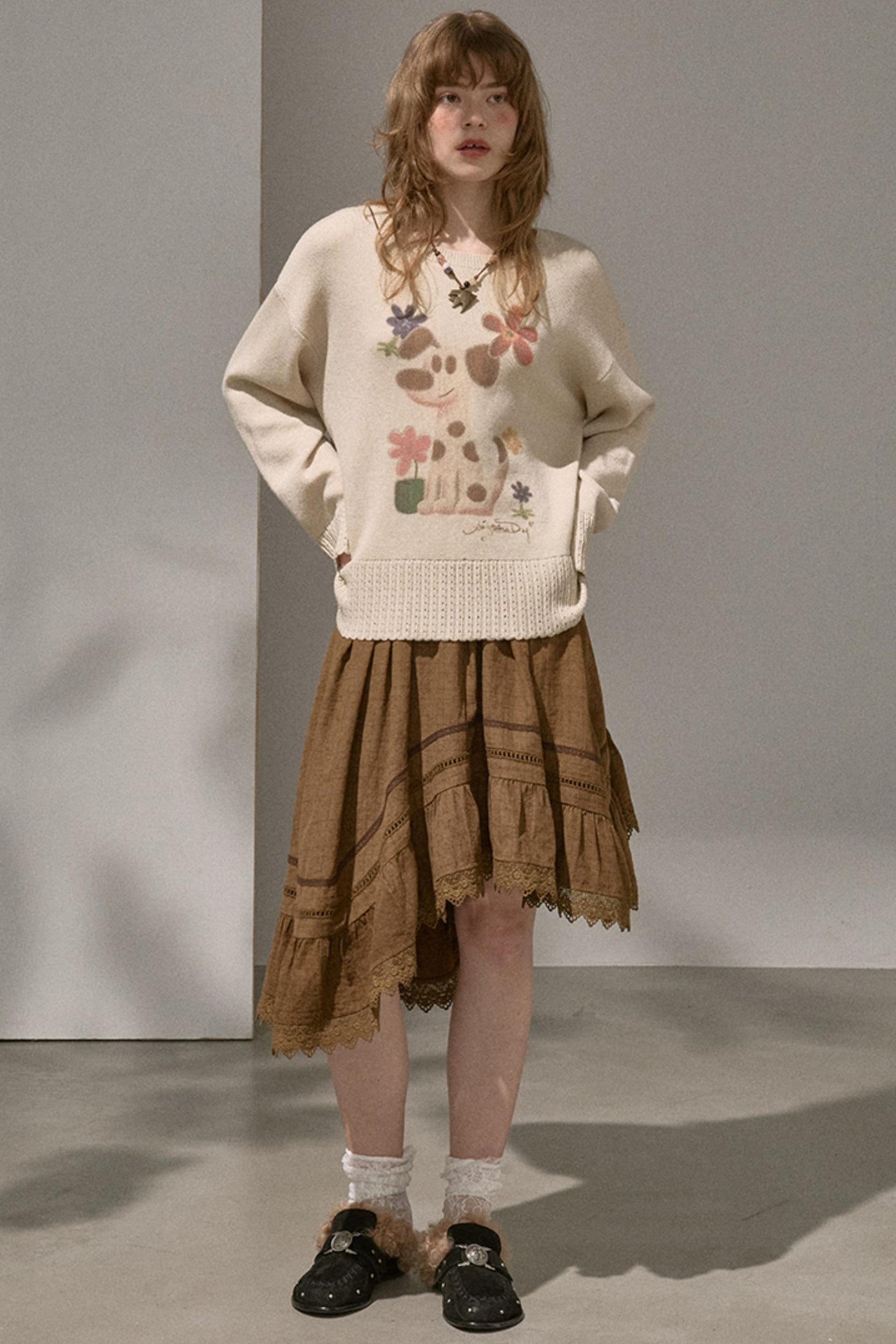 Super Good-Looking Plaid Midi Skirt