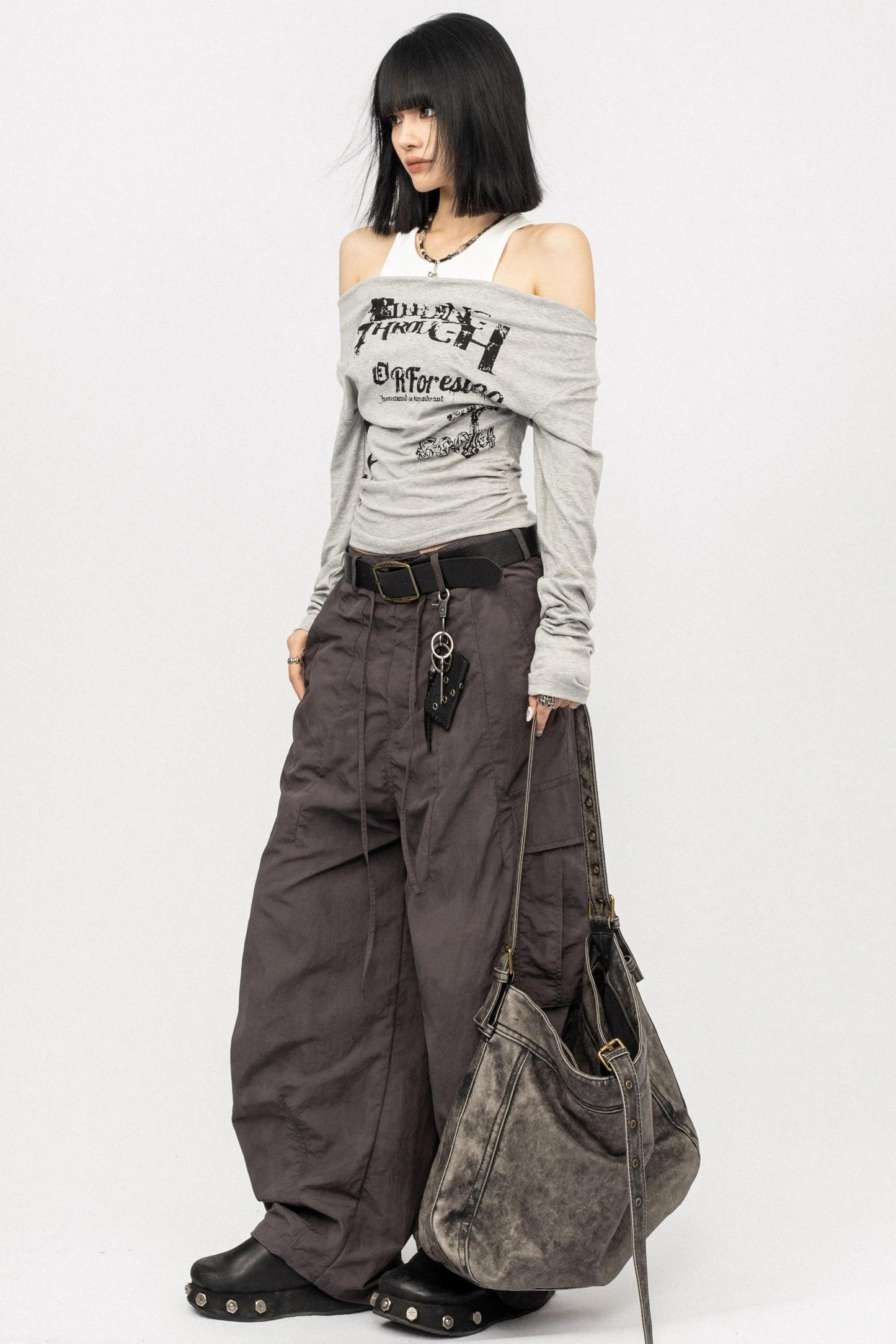 Slim Spice Girl Long Sleeve Top