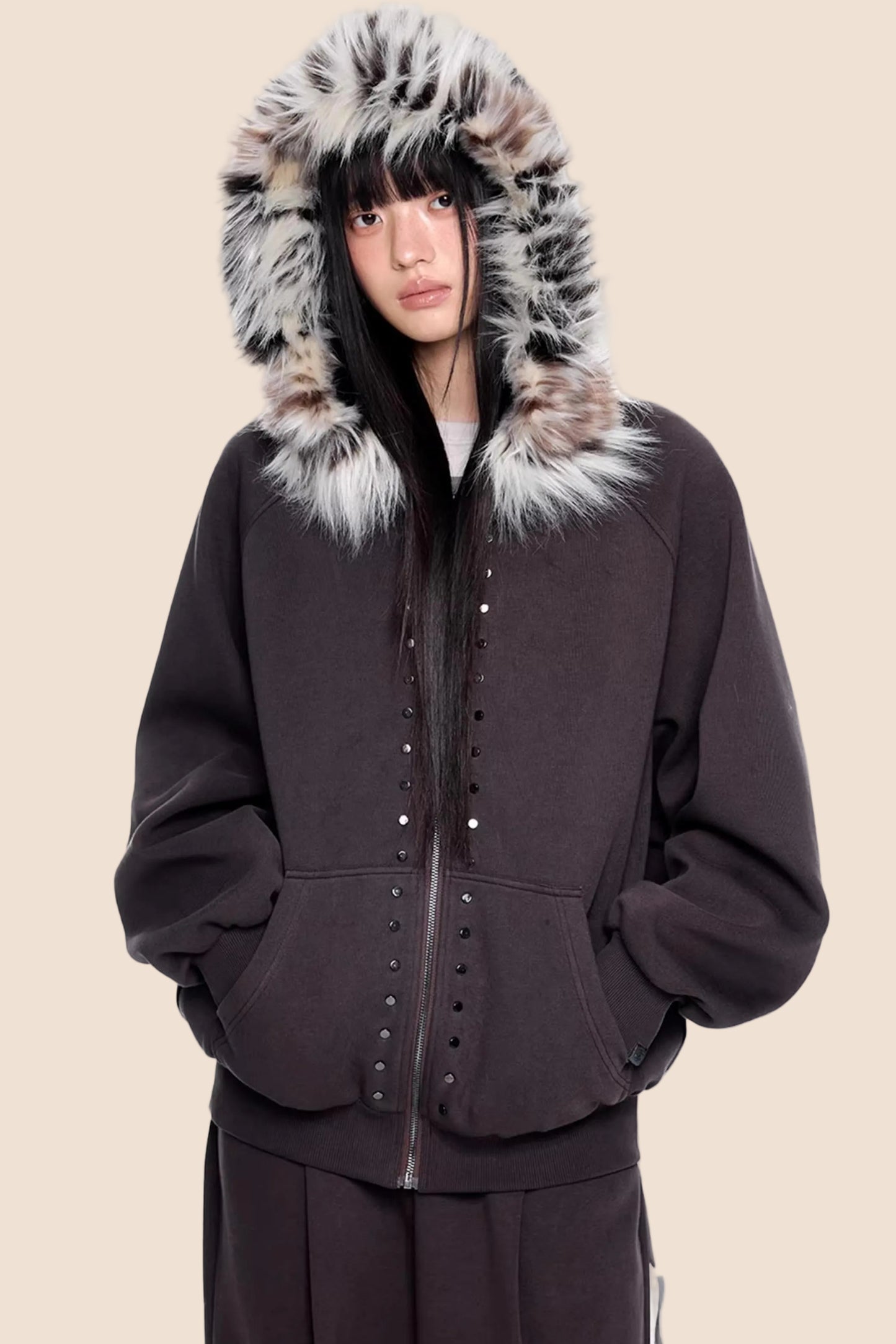 Rivet Retro Wide-Leg Pants Set-Up