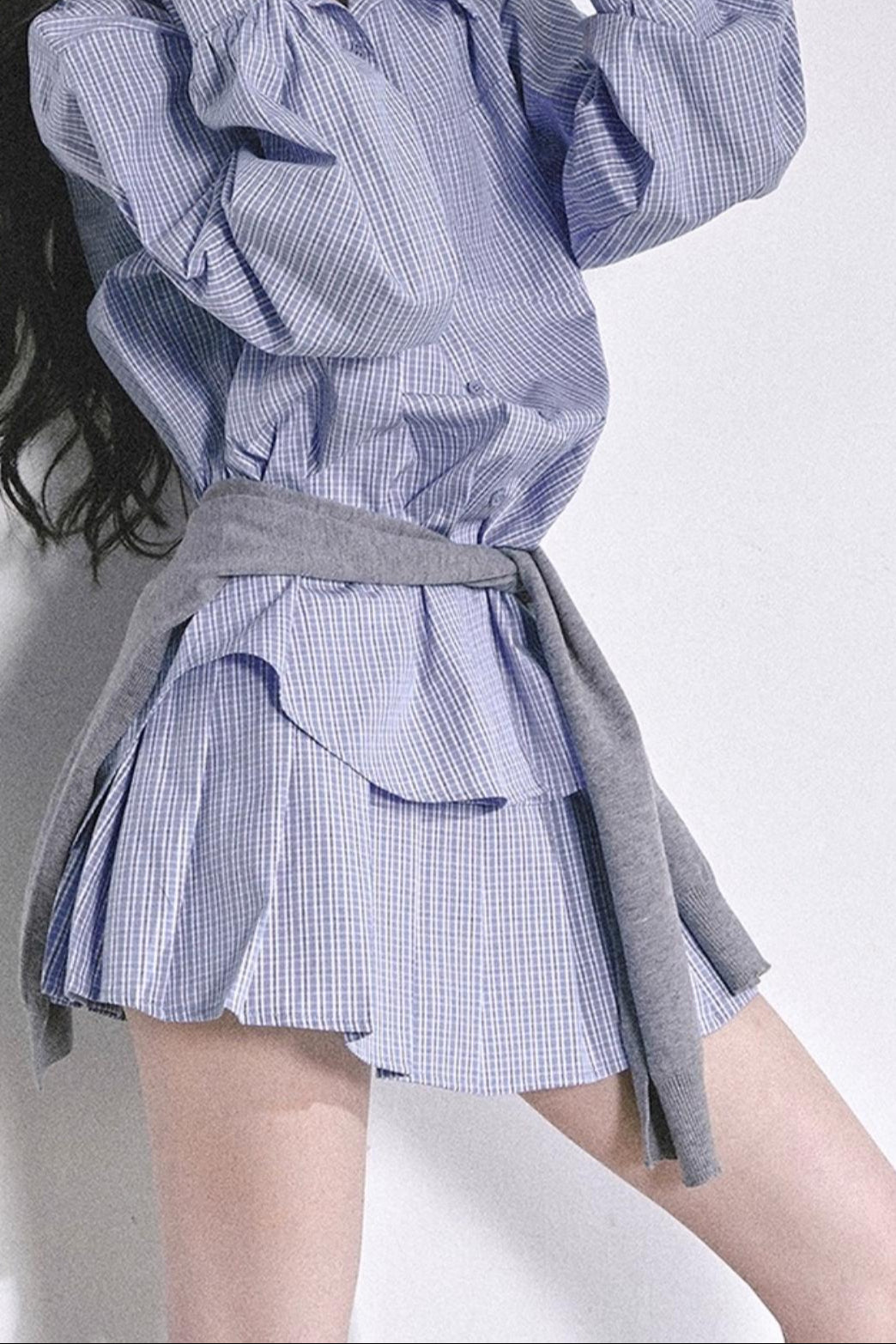 Autumn Plaid Suit Set-Up