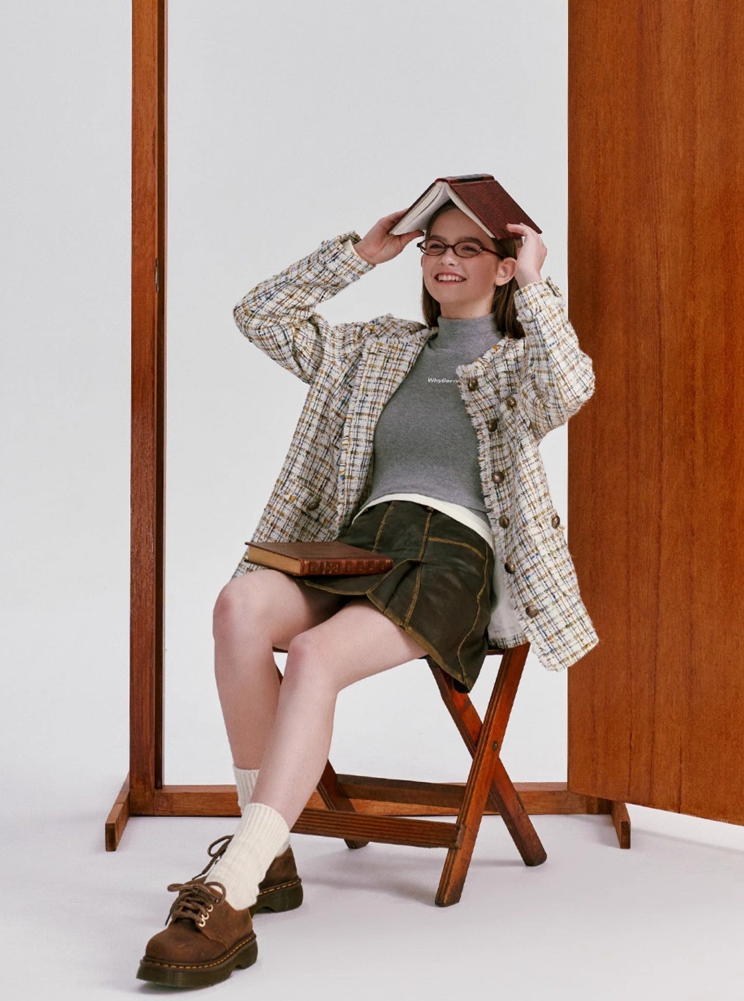 Shoulder loose jacket