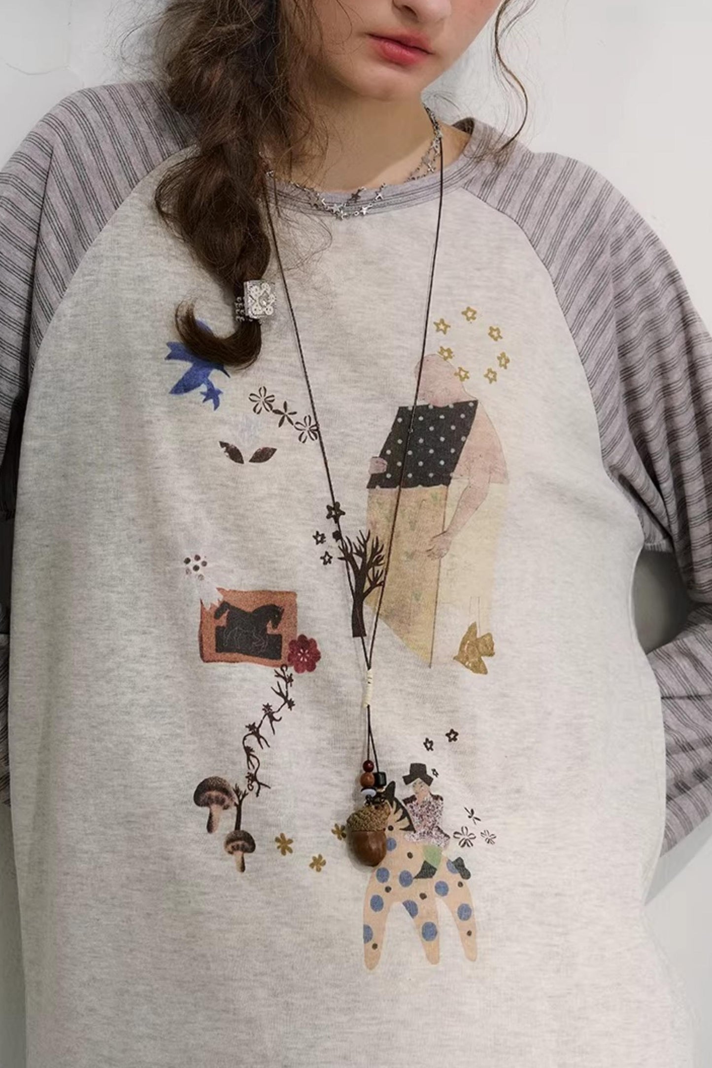 Sunday Party Striped Sweater