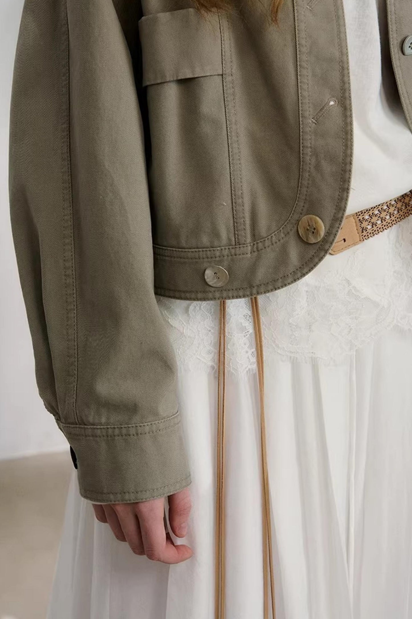 Kapok Letter Petite Jacket