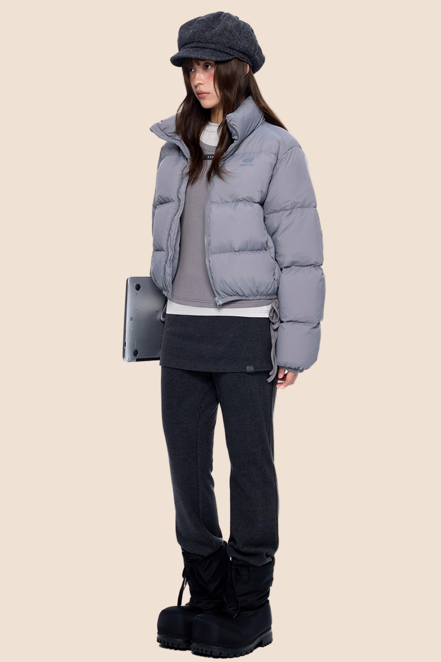 Winter Stand-Up Duck Down Jacket