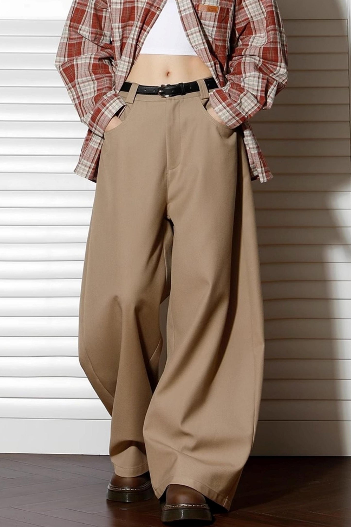Vintage Wide-Leg Pants