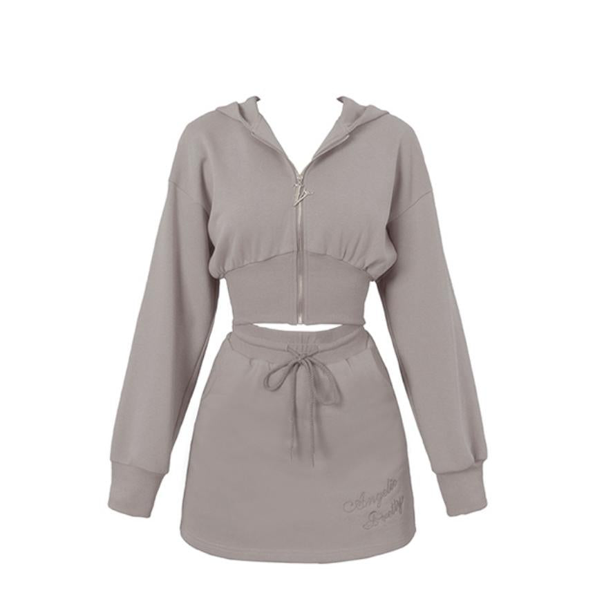 Sweet American Girl Two-Piece Skirt Set