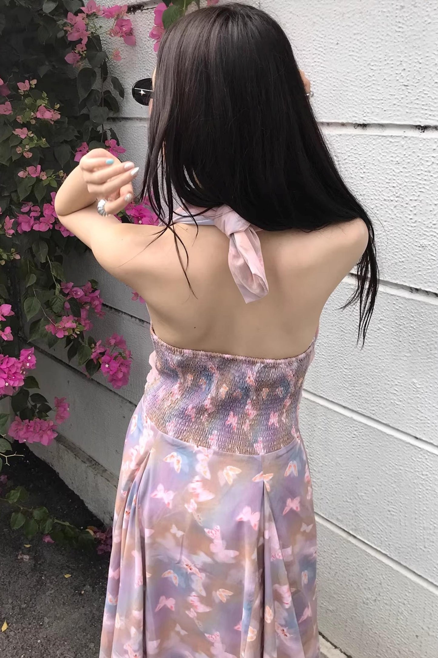 Butterfly Shadow Layered Dress