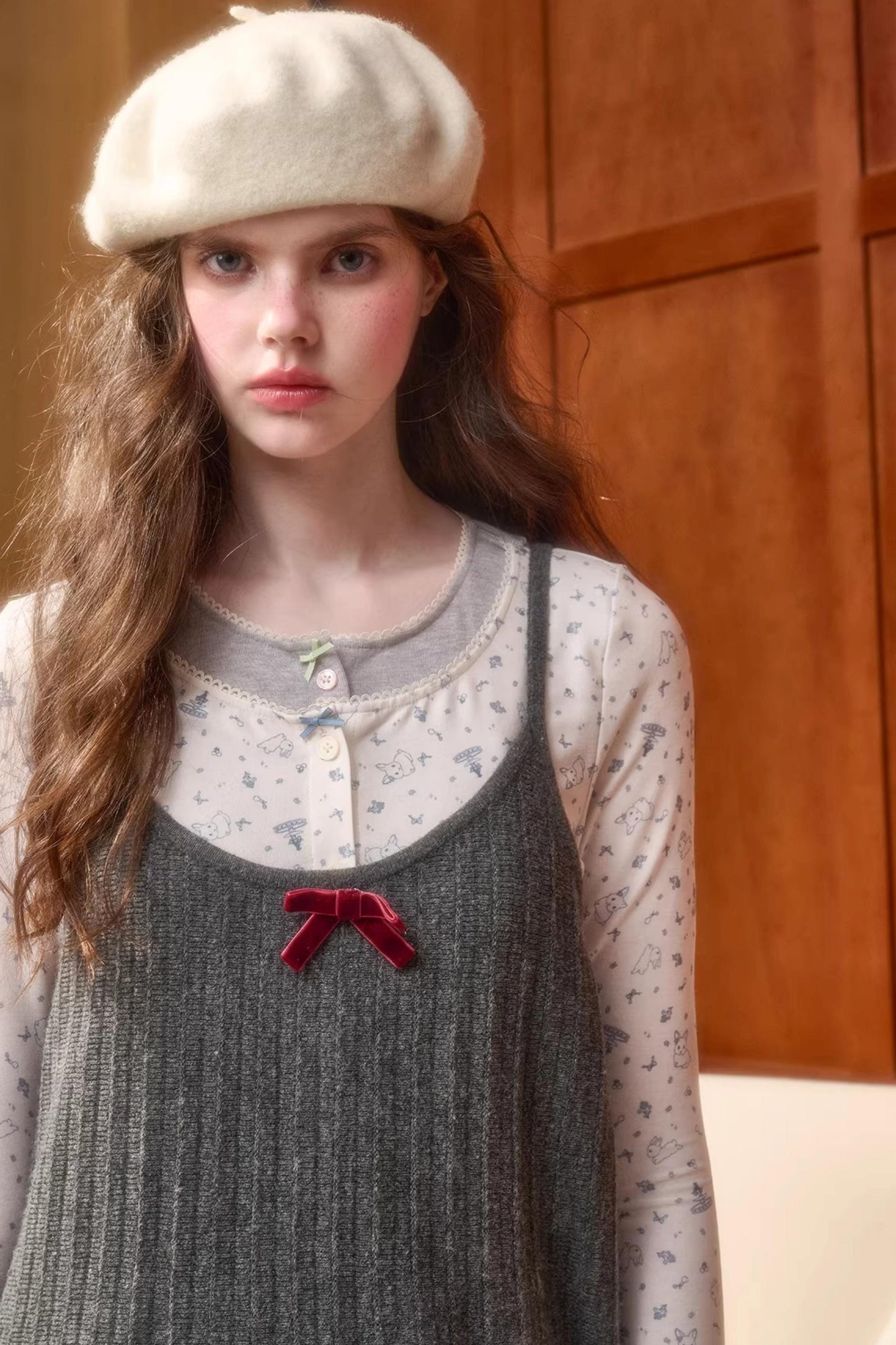 Origami Pleats Fluffy Dress