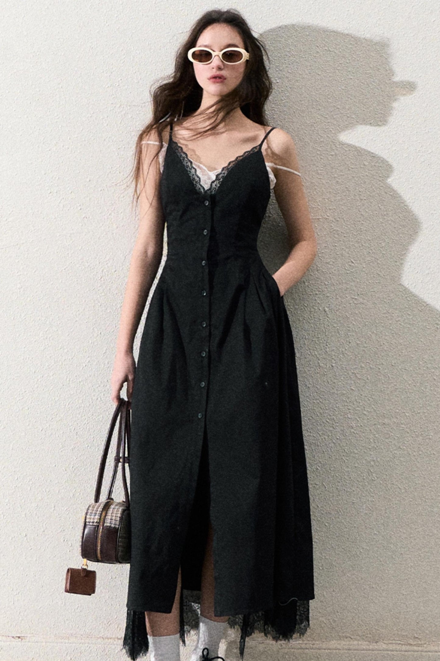 Elegant Waist Slip Dress