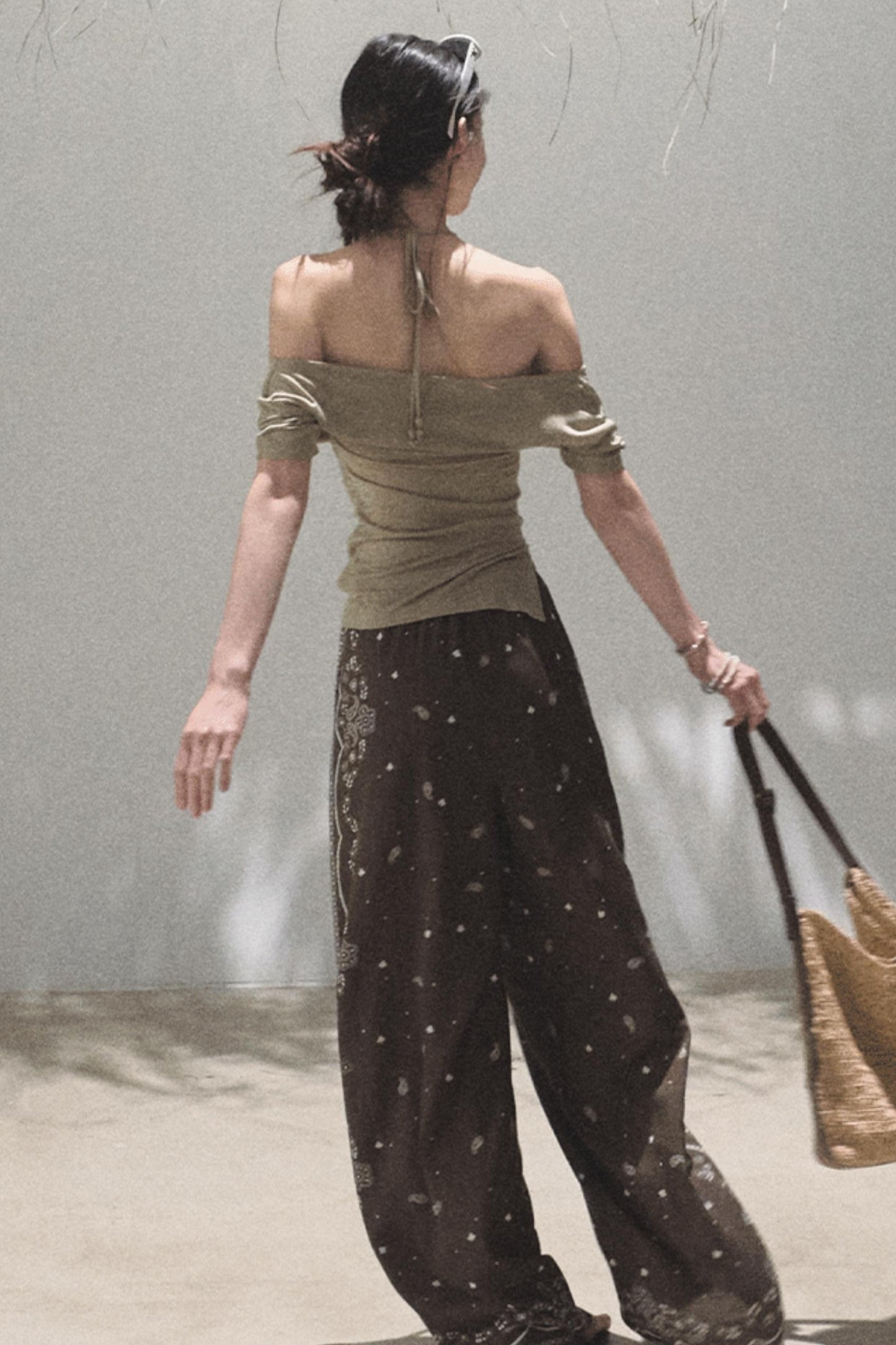 Desert One-Shoulder Top