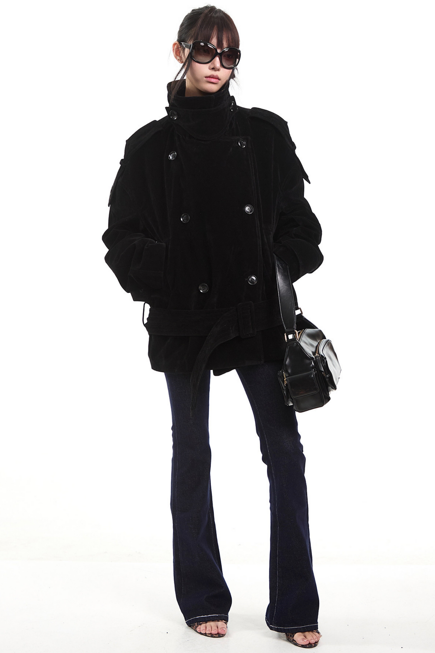 Retro Double-Breasted Cotton Jacket