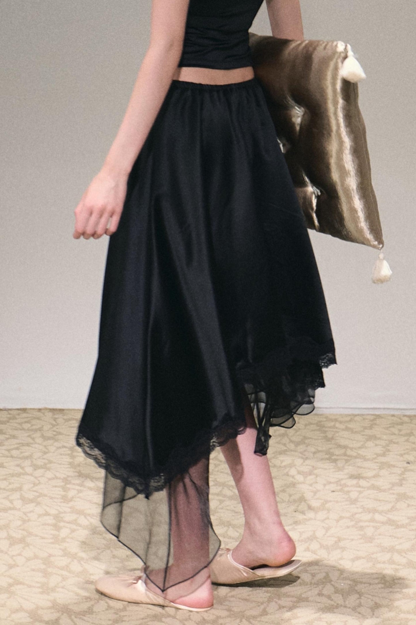 Naia Organza Maxi Skirt