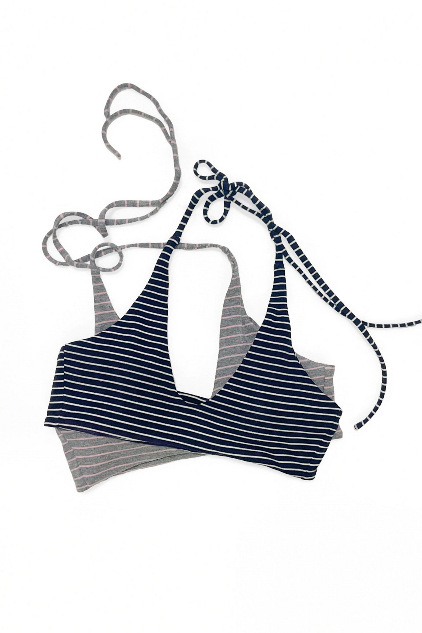 One-Shoulder Color-Blocked Top Set-Up