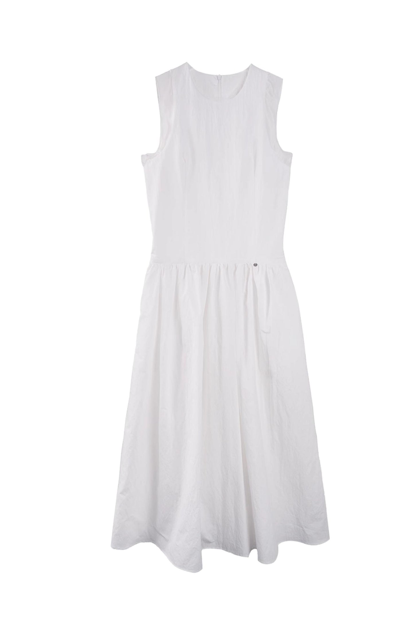Pleated Tank Dress
