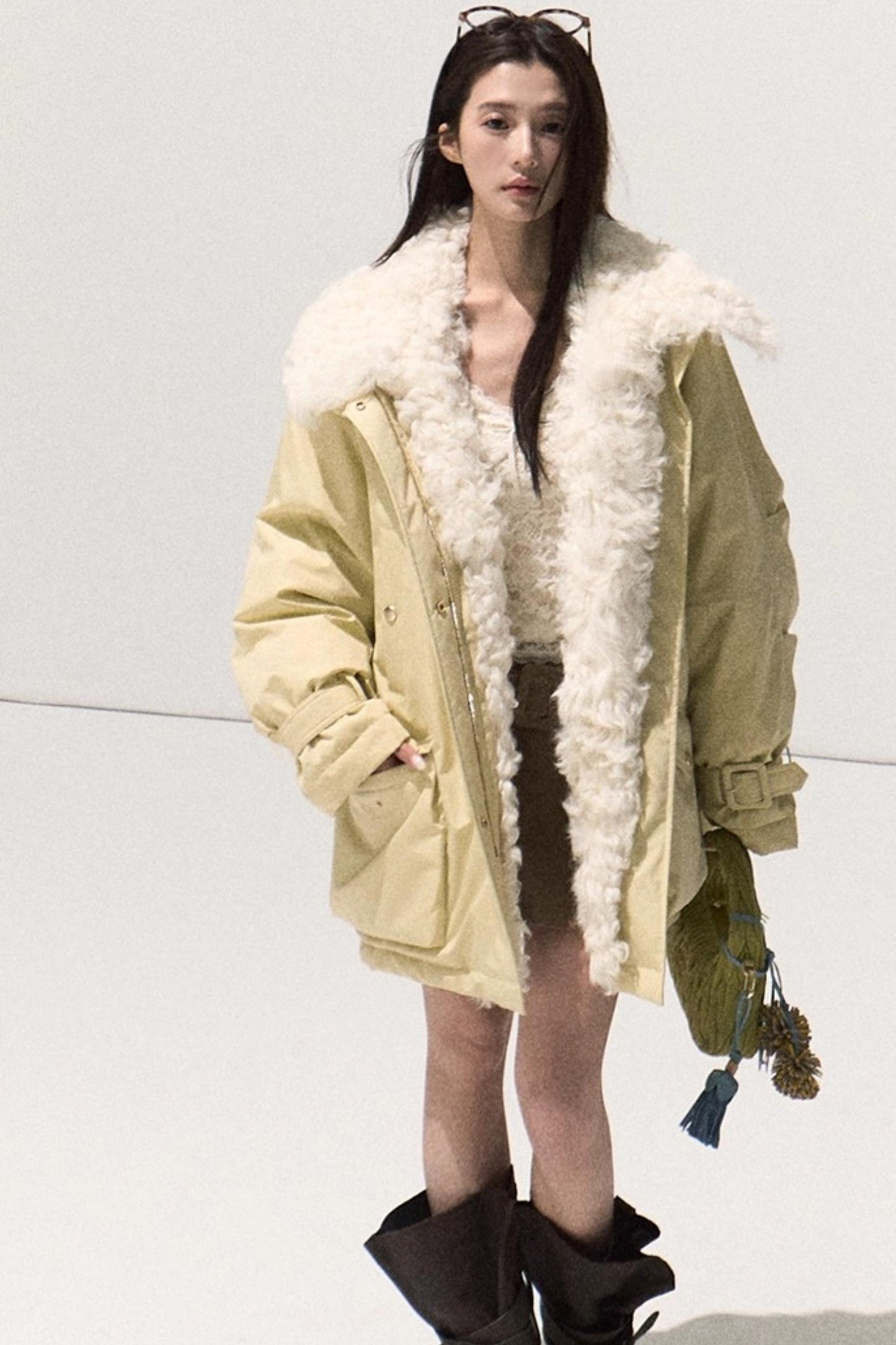 Lace Knit Sweater Top